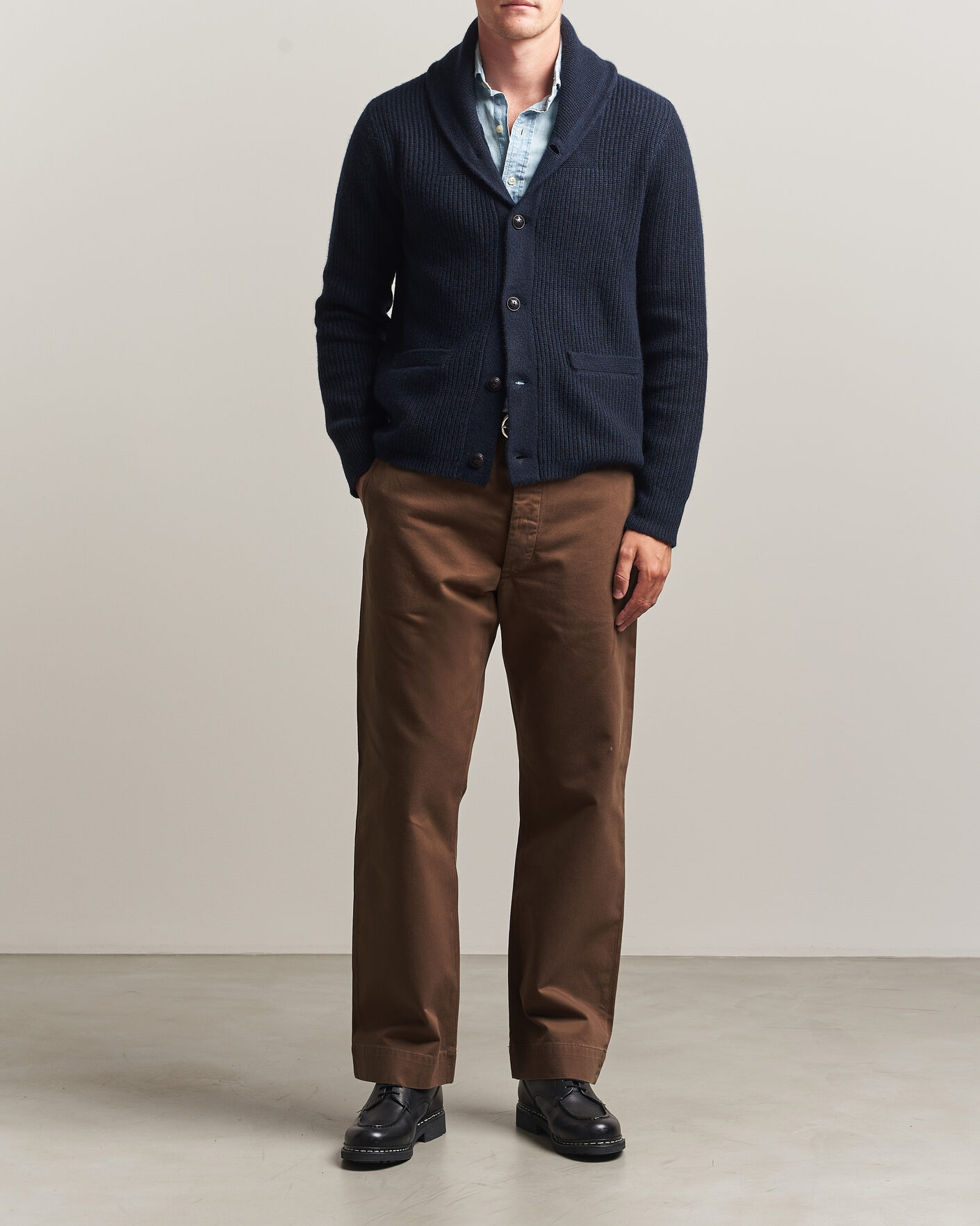 Herre | Bukser | RRL | Field Chino Dark Brown
