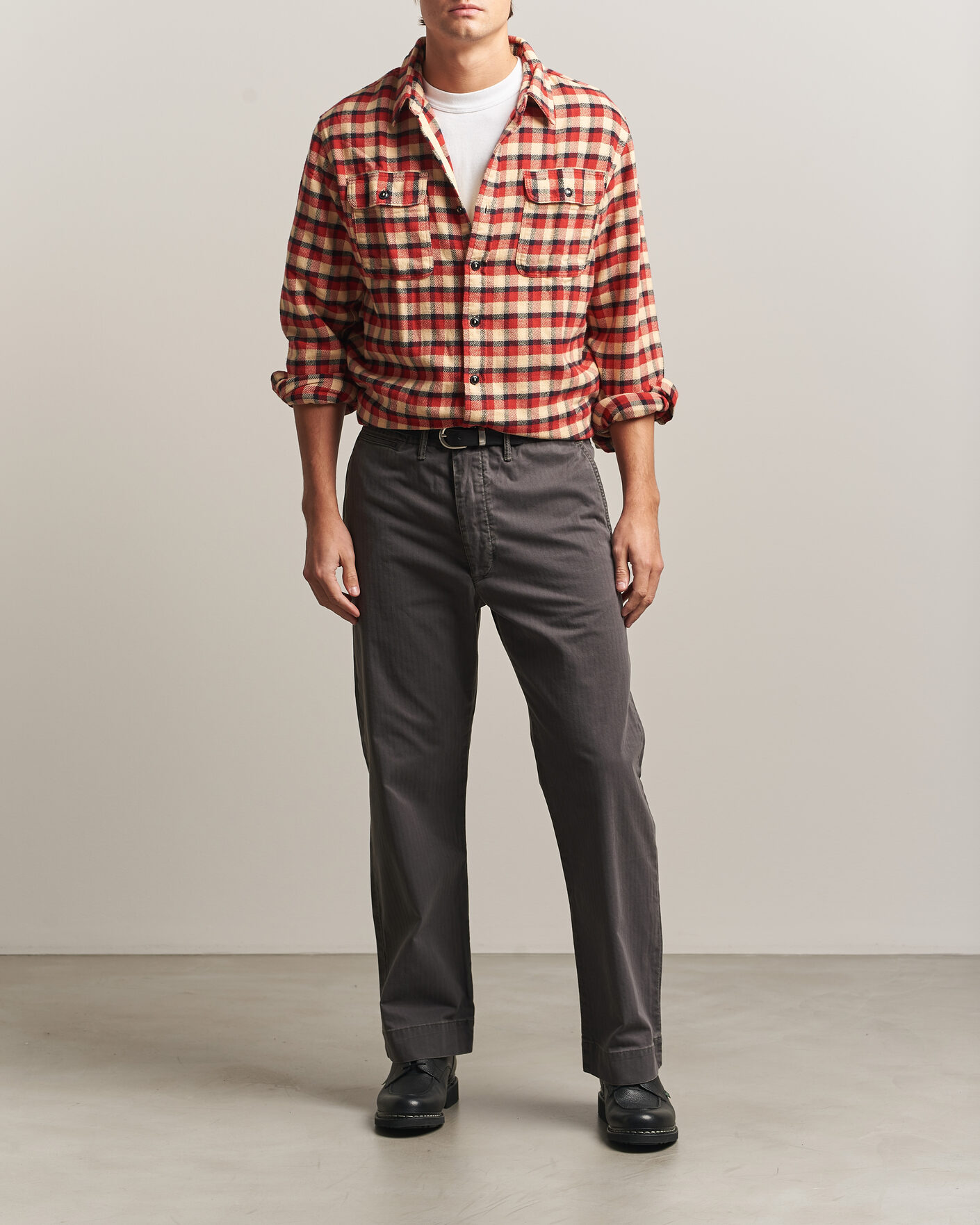 Herre | Bukser | RRL | Field Chino Black