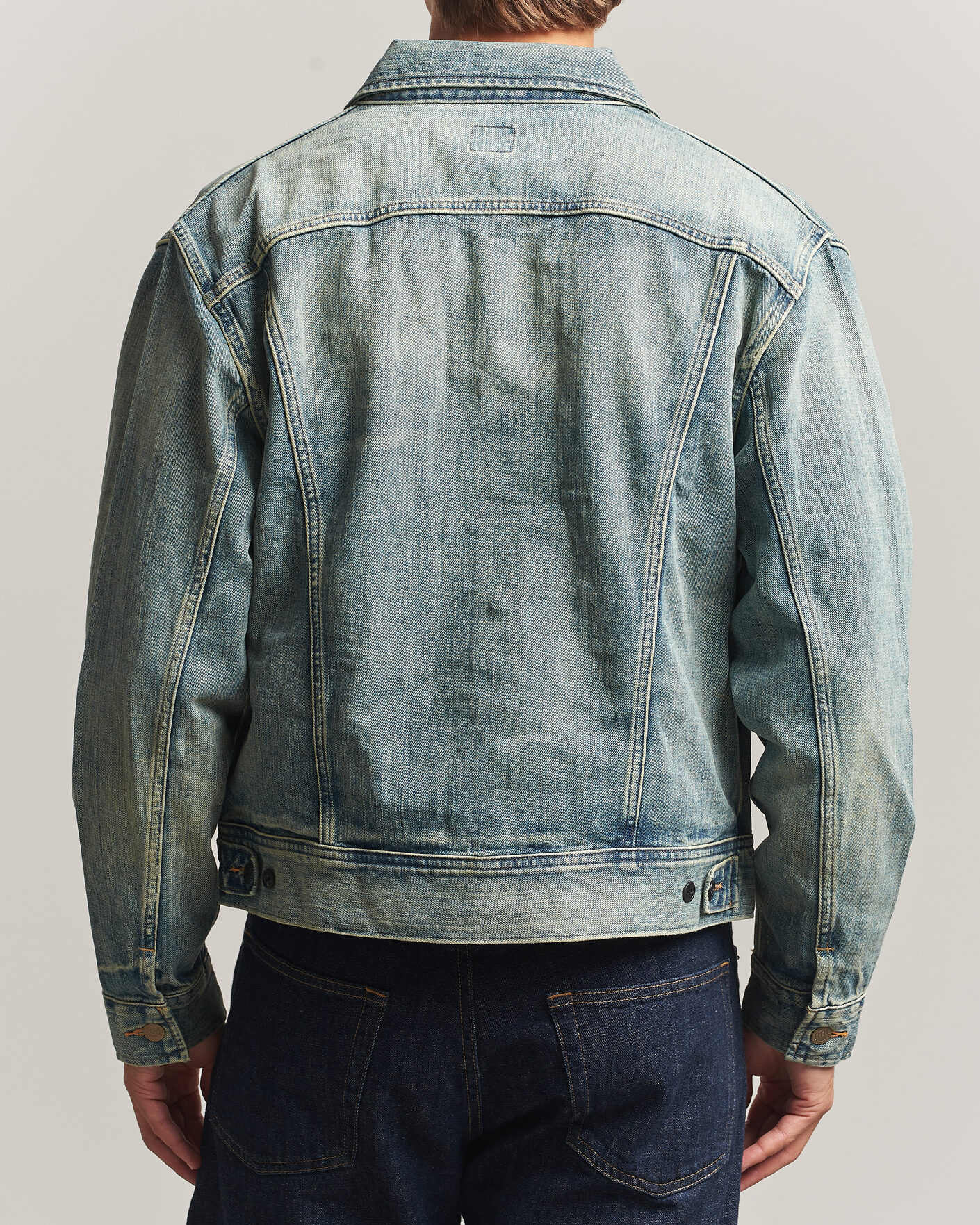Herre | Jakker | RRL | Lot 271 Denim Jacket Leeland Wash