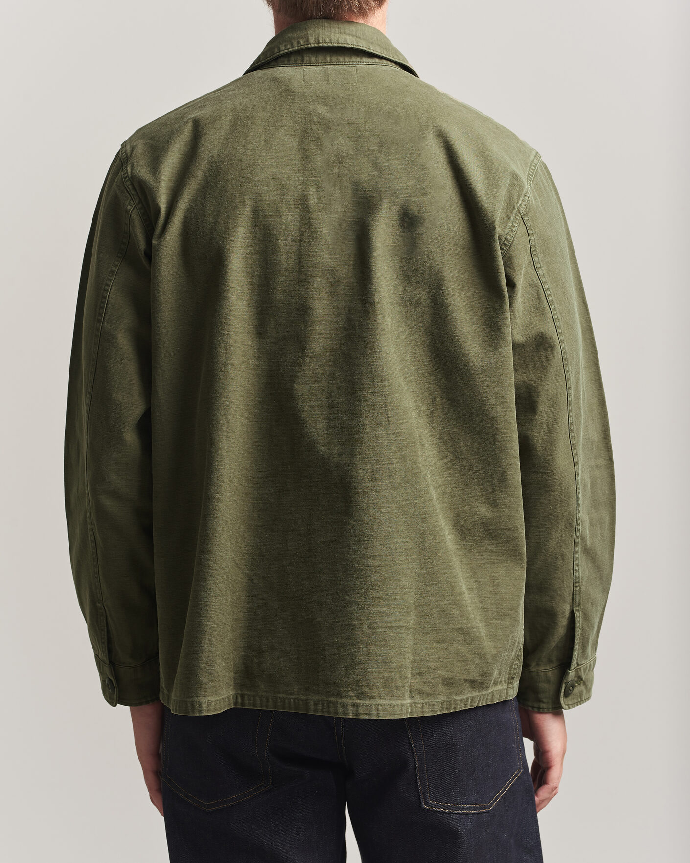 Herre | Skjorter | RRL | Regiment Overshirt Olive