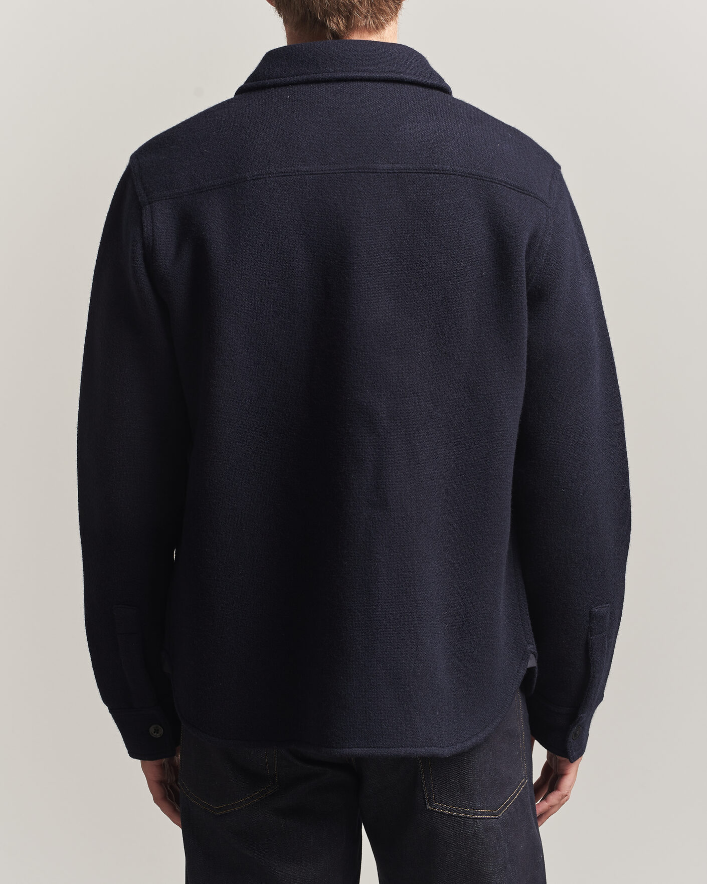Herre | Skjorter | RRL | CPO Cardigan Shirt Navy
