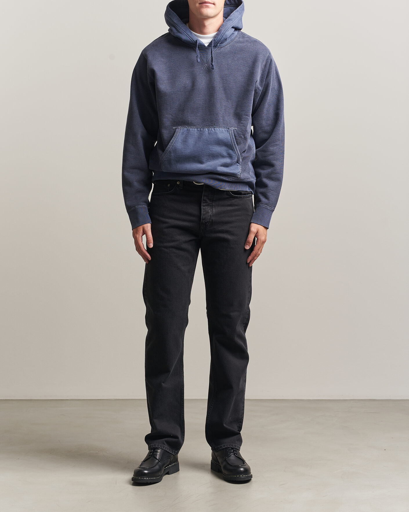 Herre | Gensere | RRL | Hooded Sweatshirt Navy