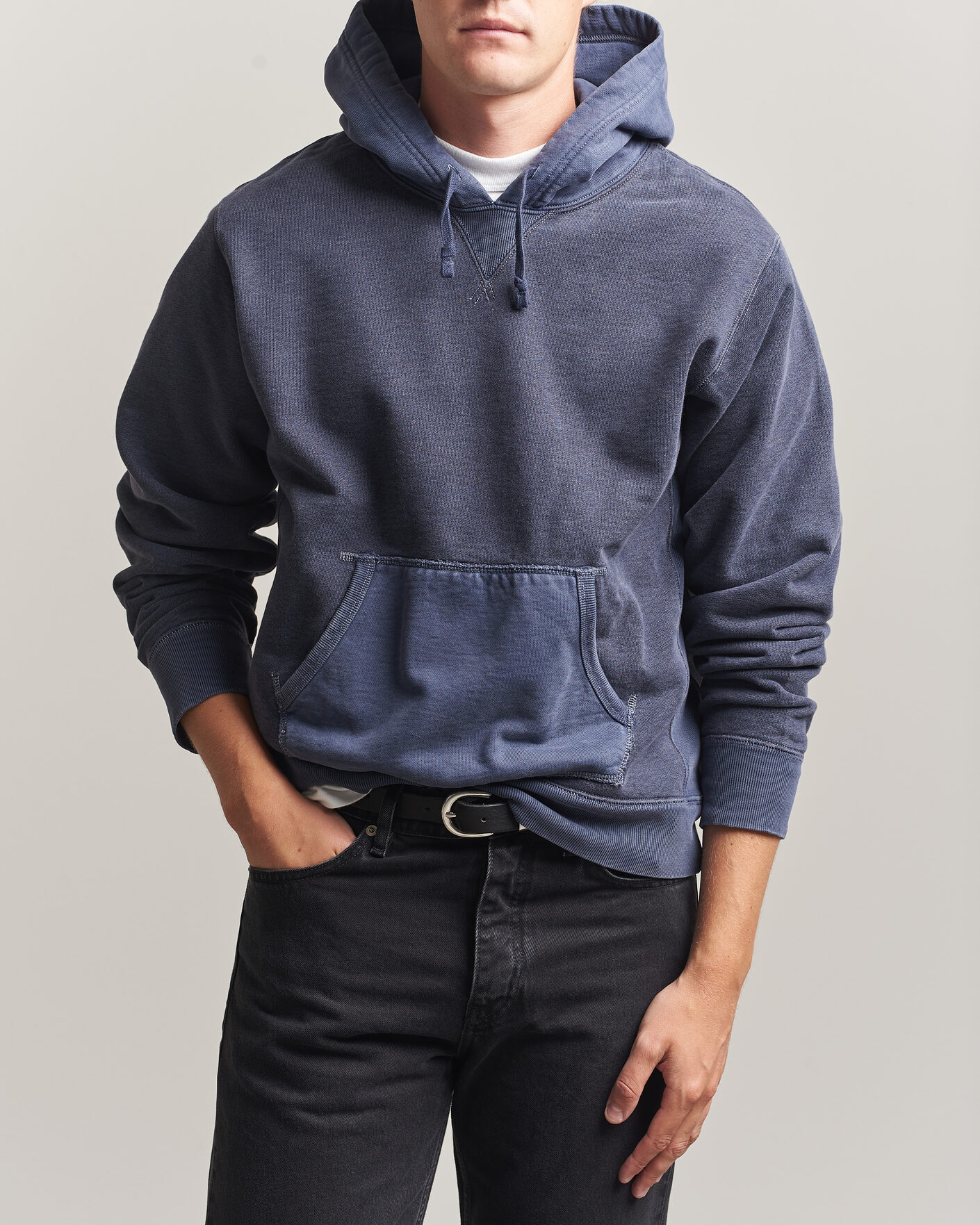 Herre | Gensere | RRL | Hooded Sweatshirt Navy