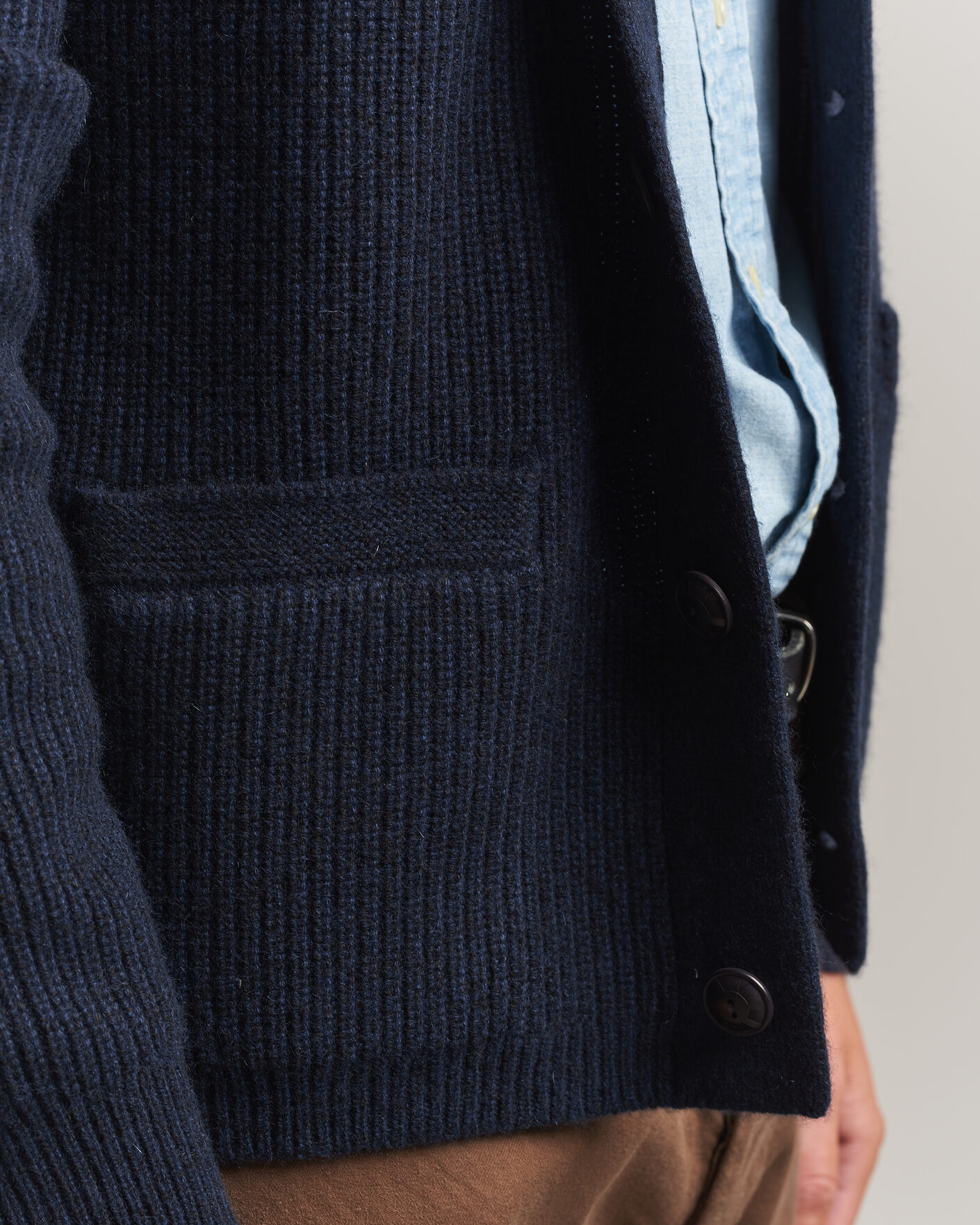 Herre | Gensere | RRL | Cashmere Shawl Collar Cardigan Navy