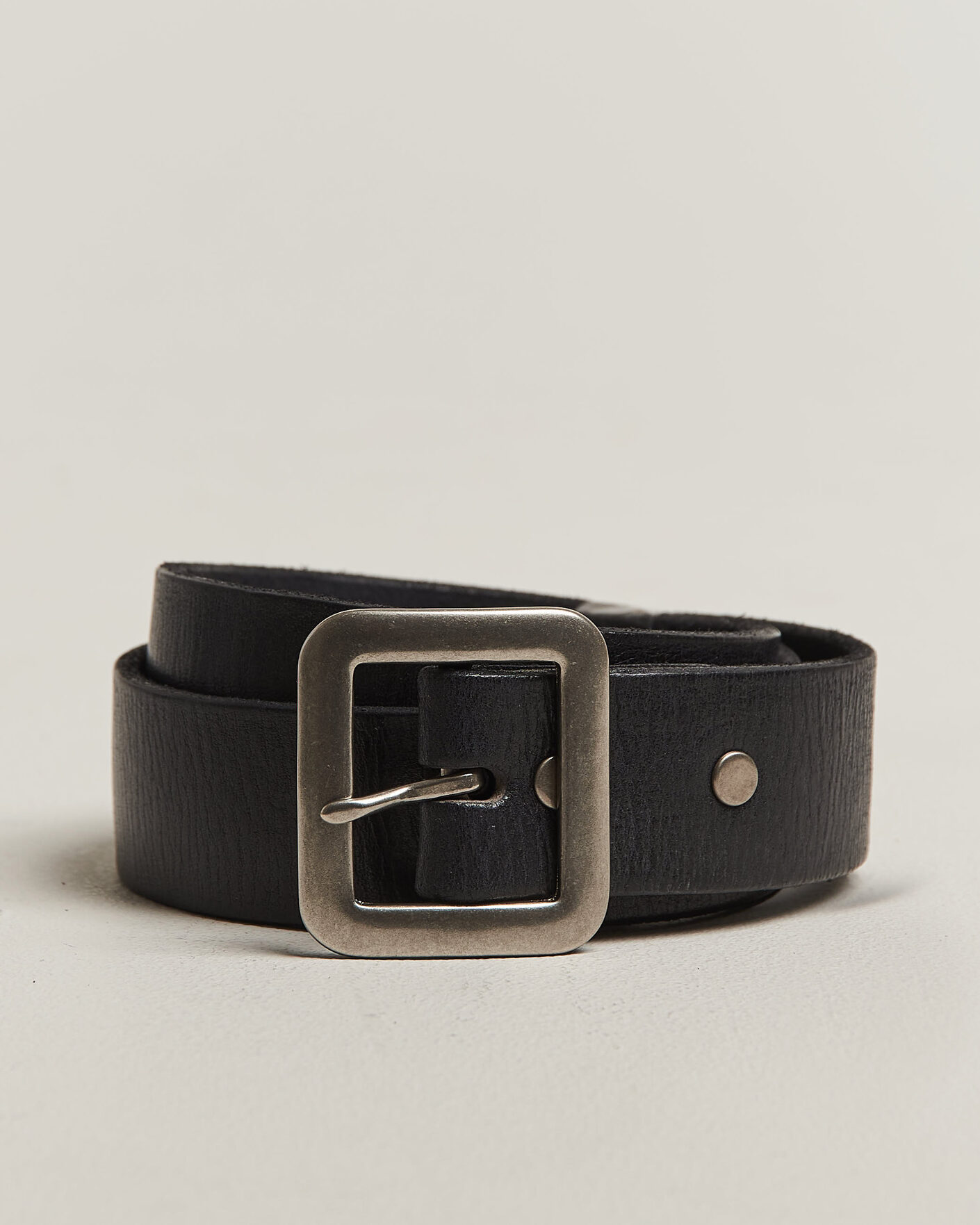 Herre | Belter | RRL | Burling Belt Vintage Black