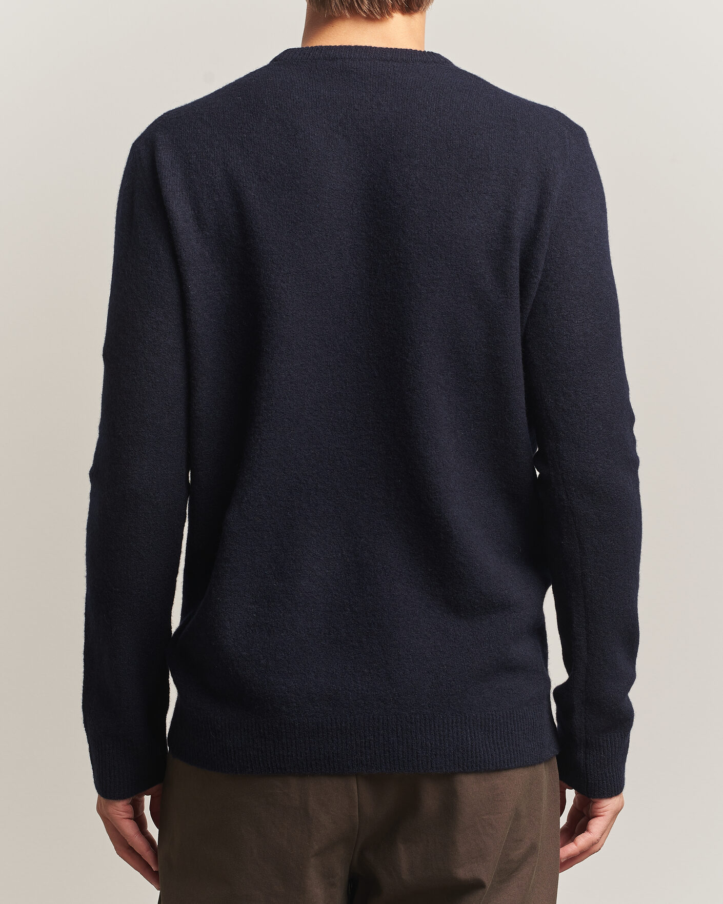 Herre | Gensere | Altea | Cloud Cashmere Blend Sweater Navy