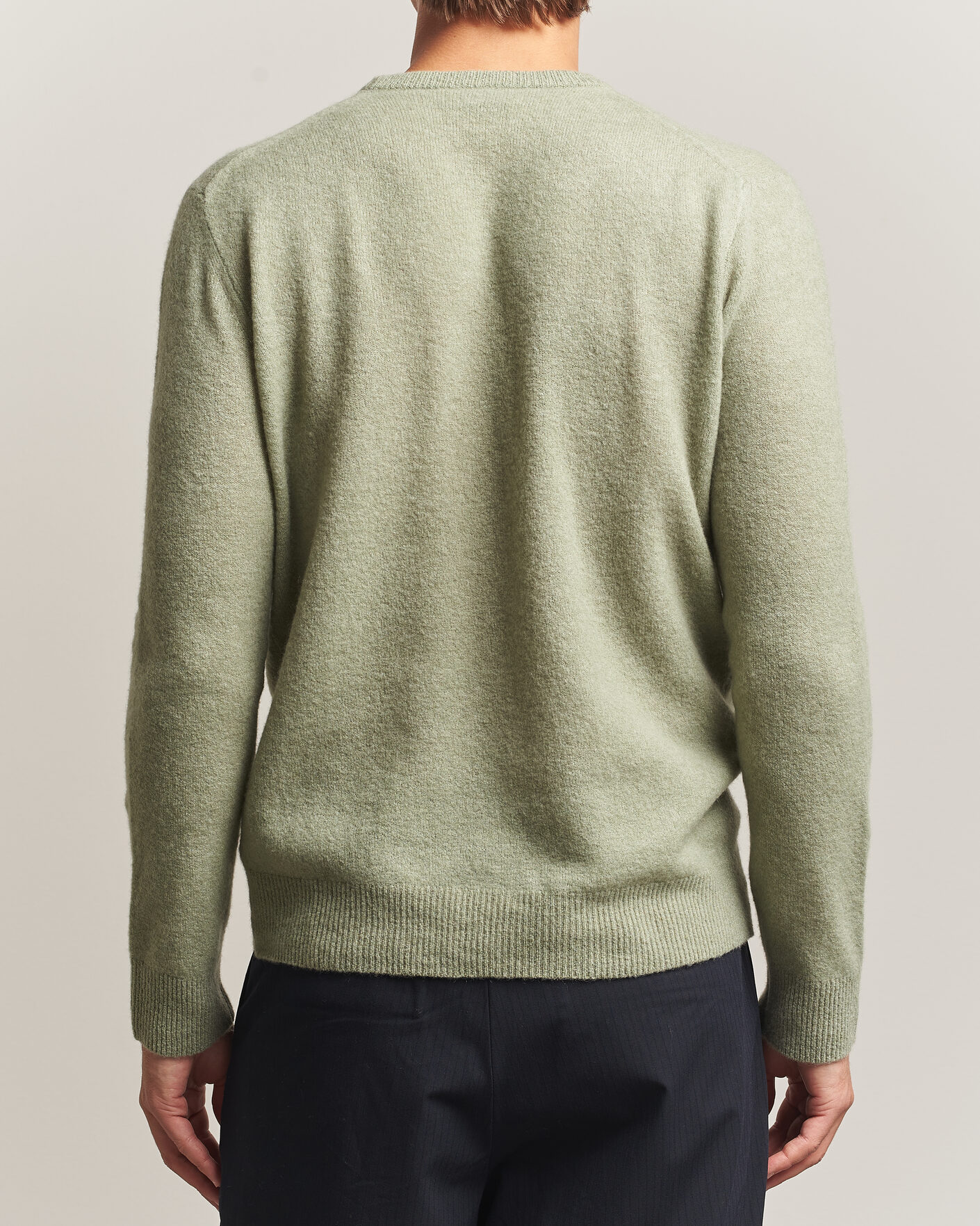 Herre | Gensere | Altea | Cloud Cashmere Blend Sweater Mint Green