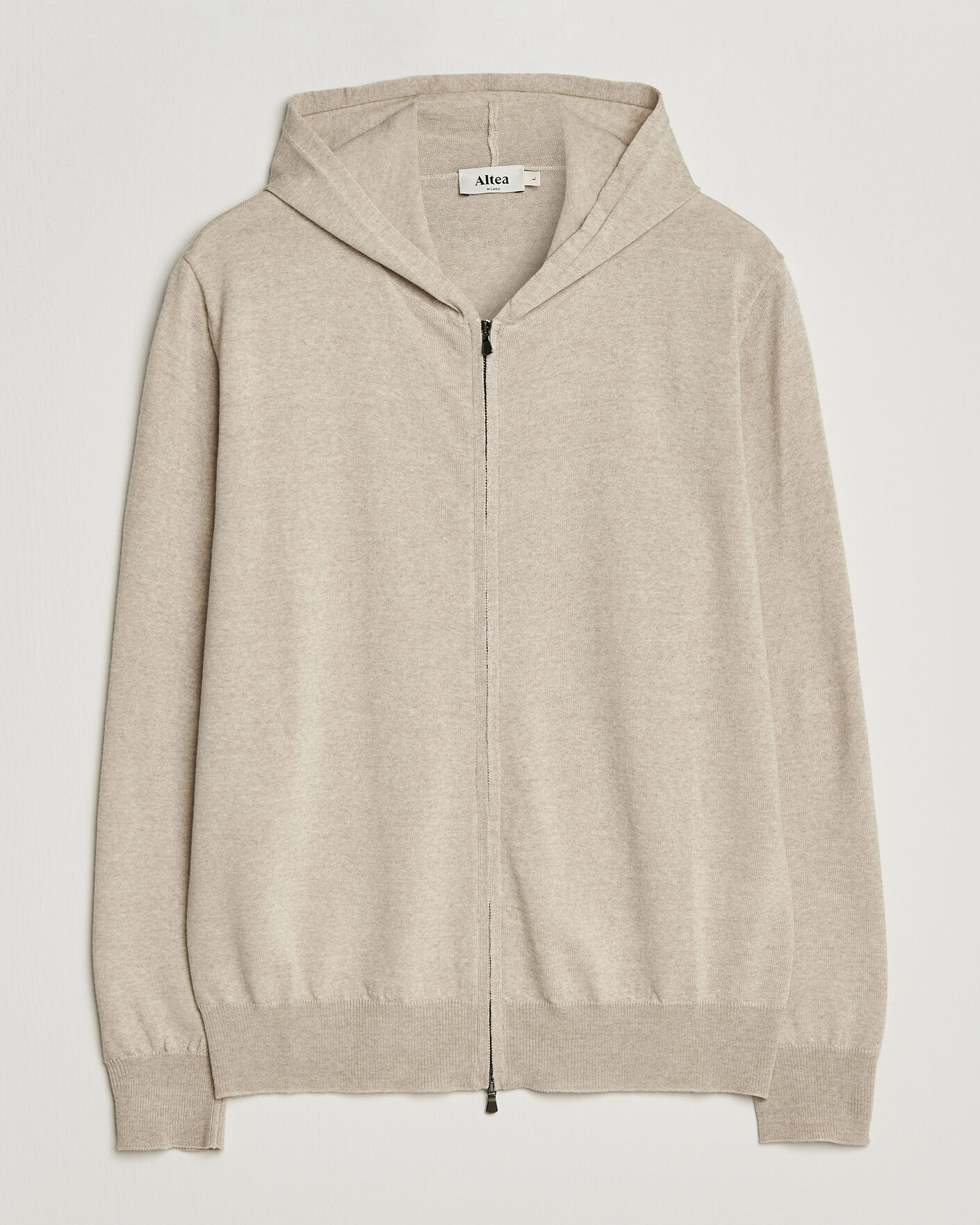 Herre | Gensere | Altea | Merino Wool Cardigan Beige