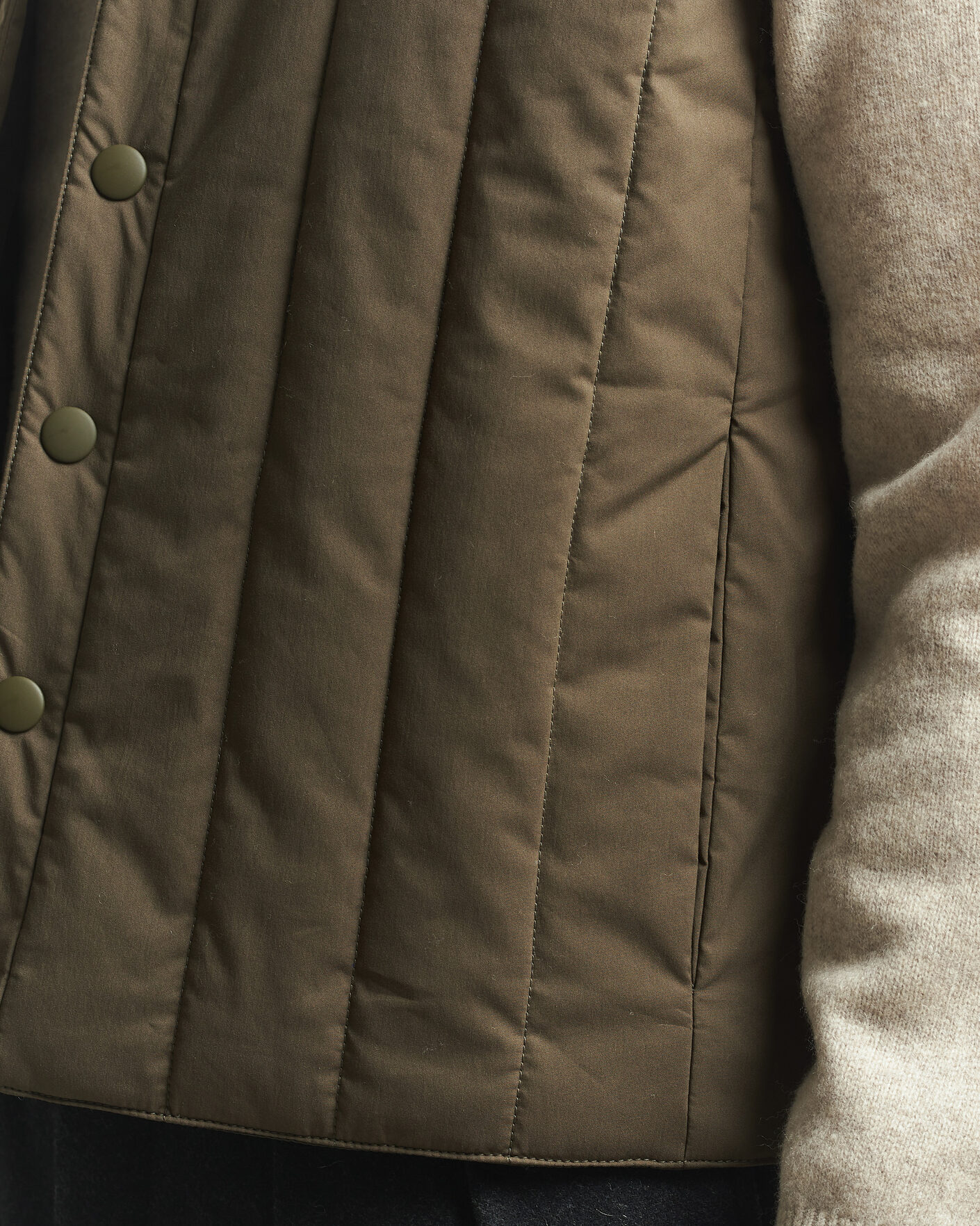 Herre | Vester | Aspesi | Quilted Liner Military