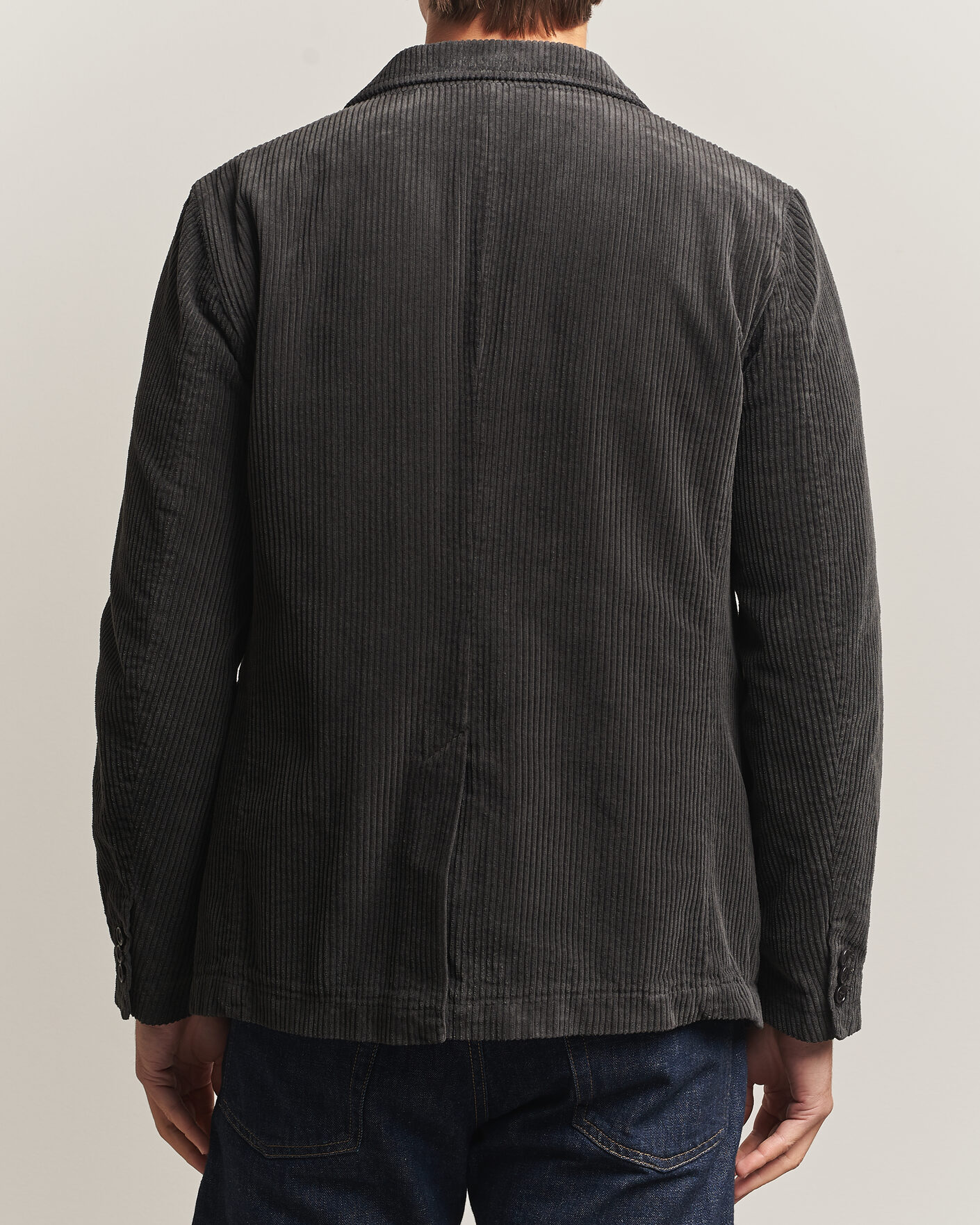 Herre | Dressjakker | Aspesi | Corduroy Blazer Dark Brown
