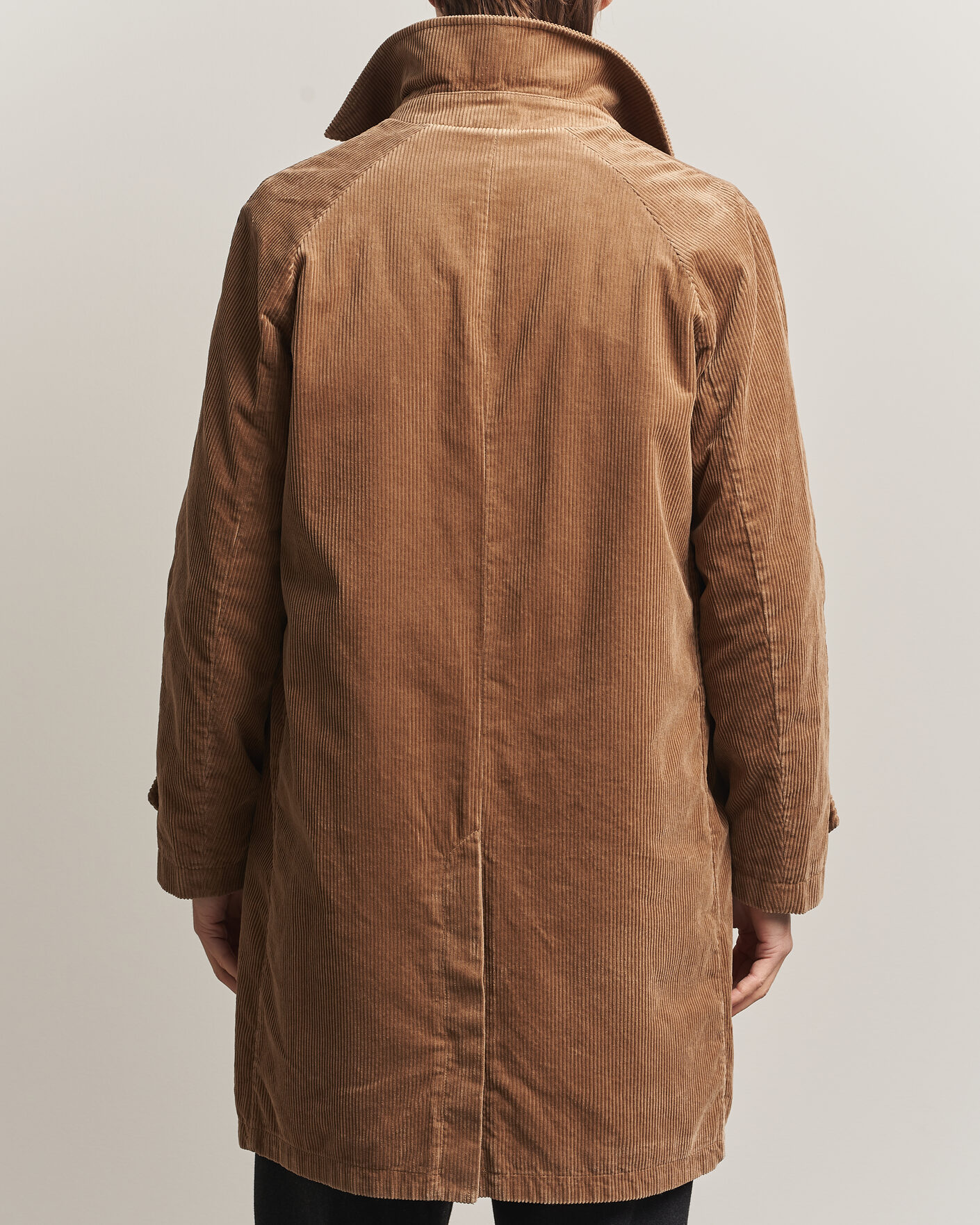 Herre | Jakker | Aspesi | Corduroy Raglan Coat Beige