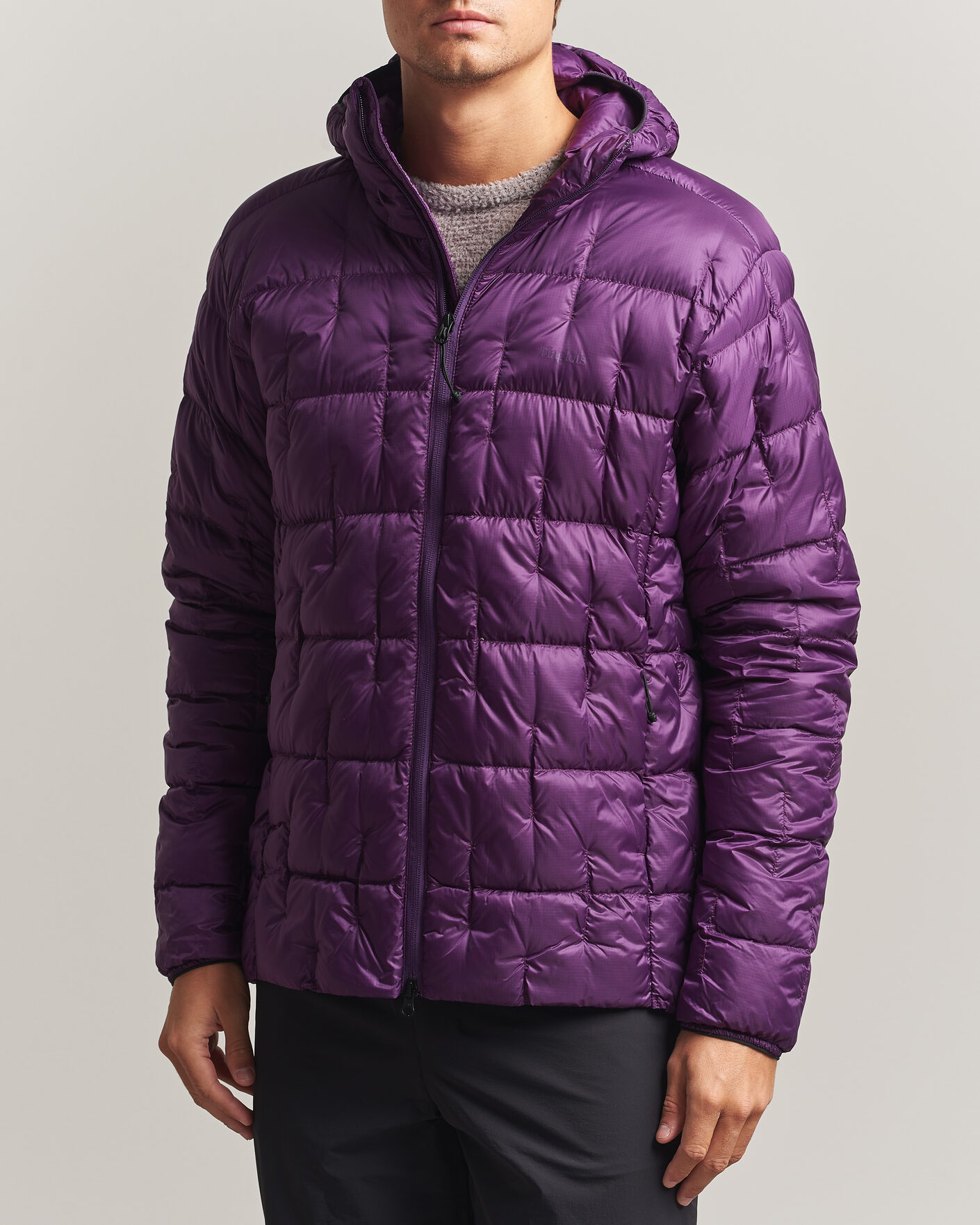 Herre | Jakker | Haglöfs | Hede Down Hood Jacket Purple Night