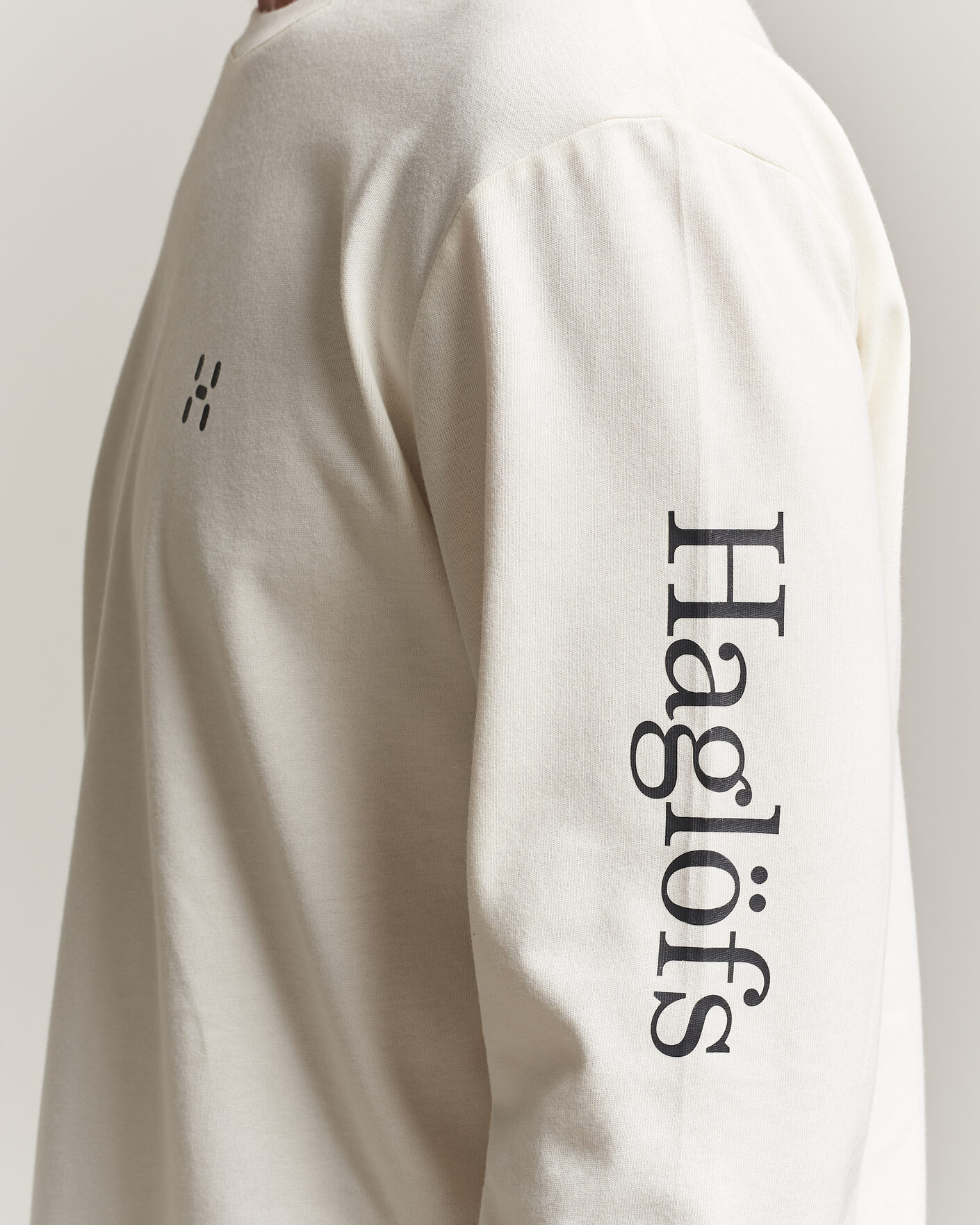 Herre | T-Shirts | Haglöfs | Long Sleeve T-Shirt Soft White