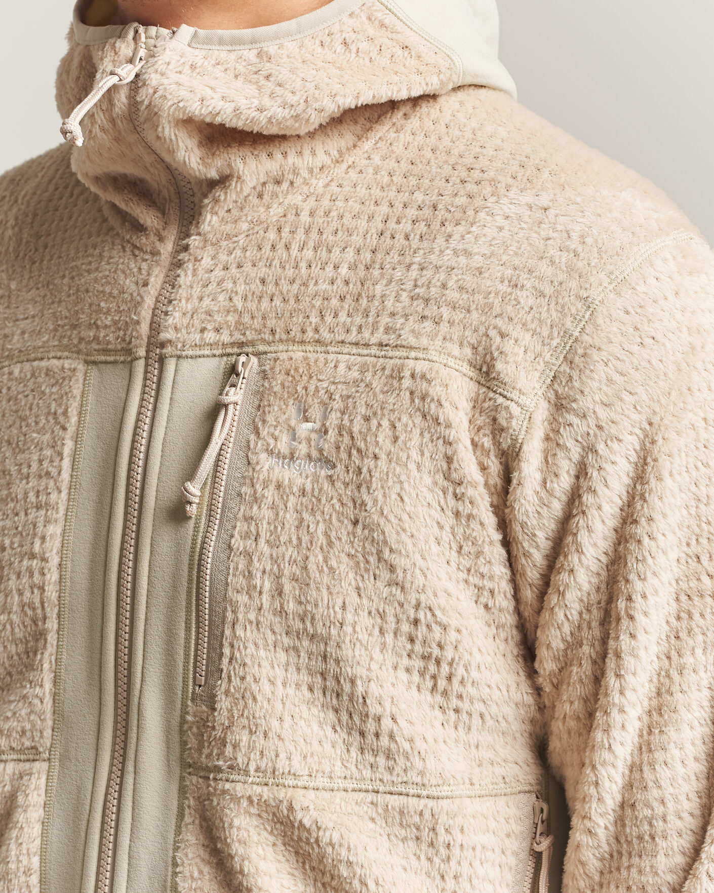 Herre | Gensere | Haglöfs | Vassi Technical Mid Layer Chalk Beige