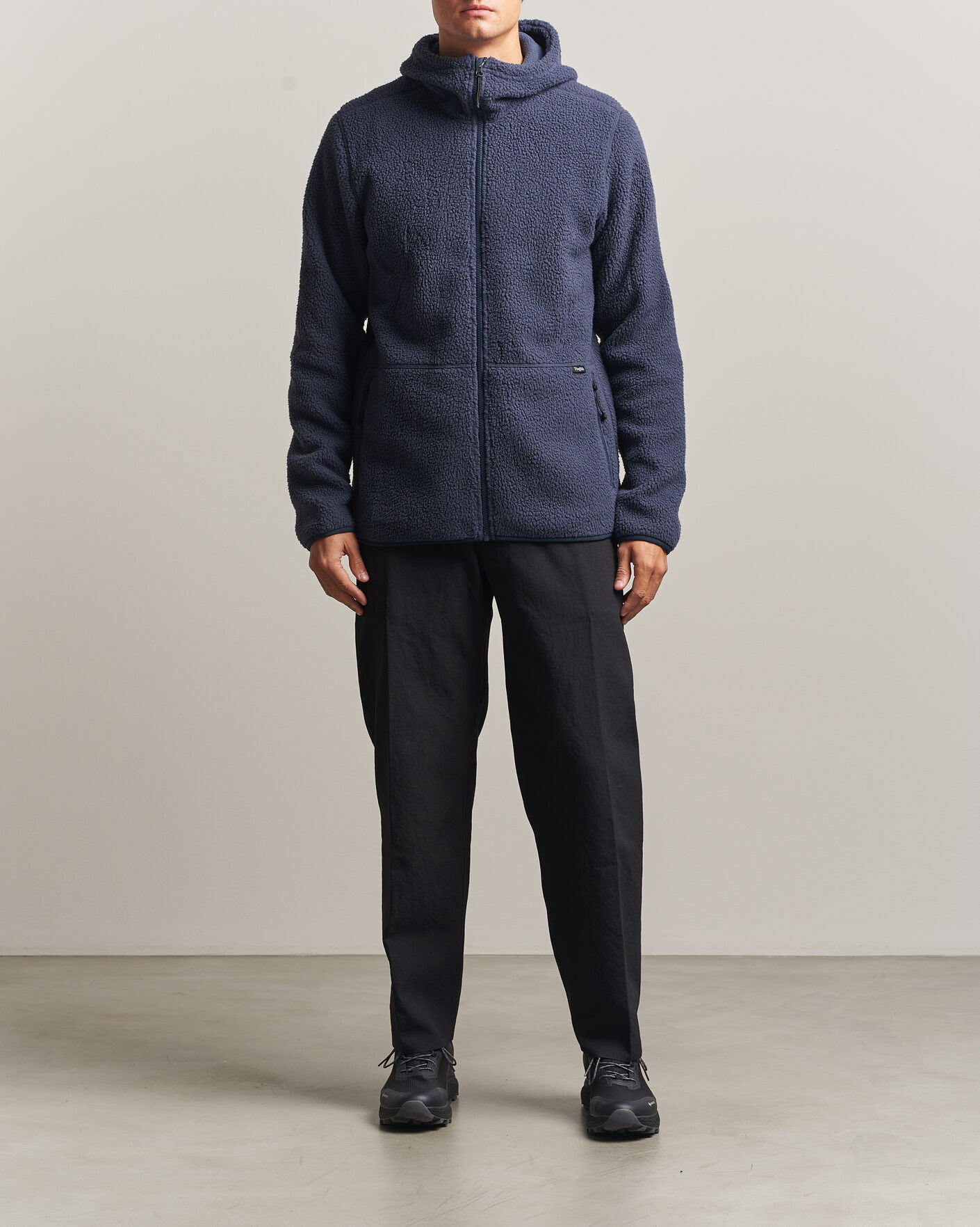 Herre | Gensere | Haglöfs | Funäs Pile Hood Tarn Blue