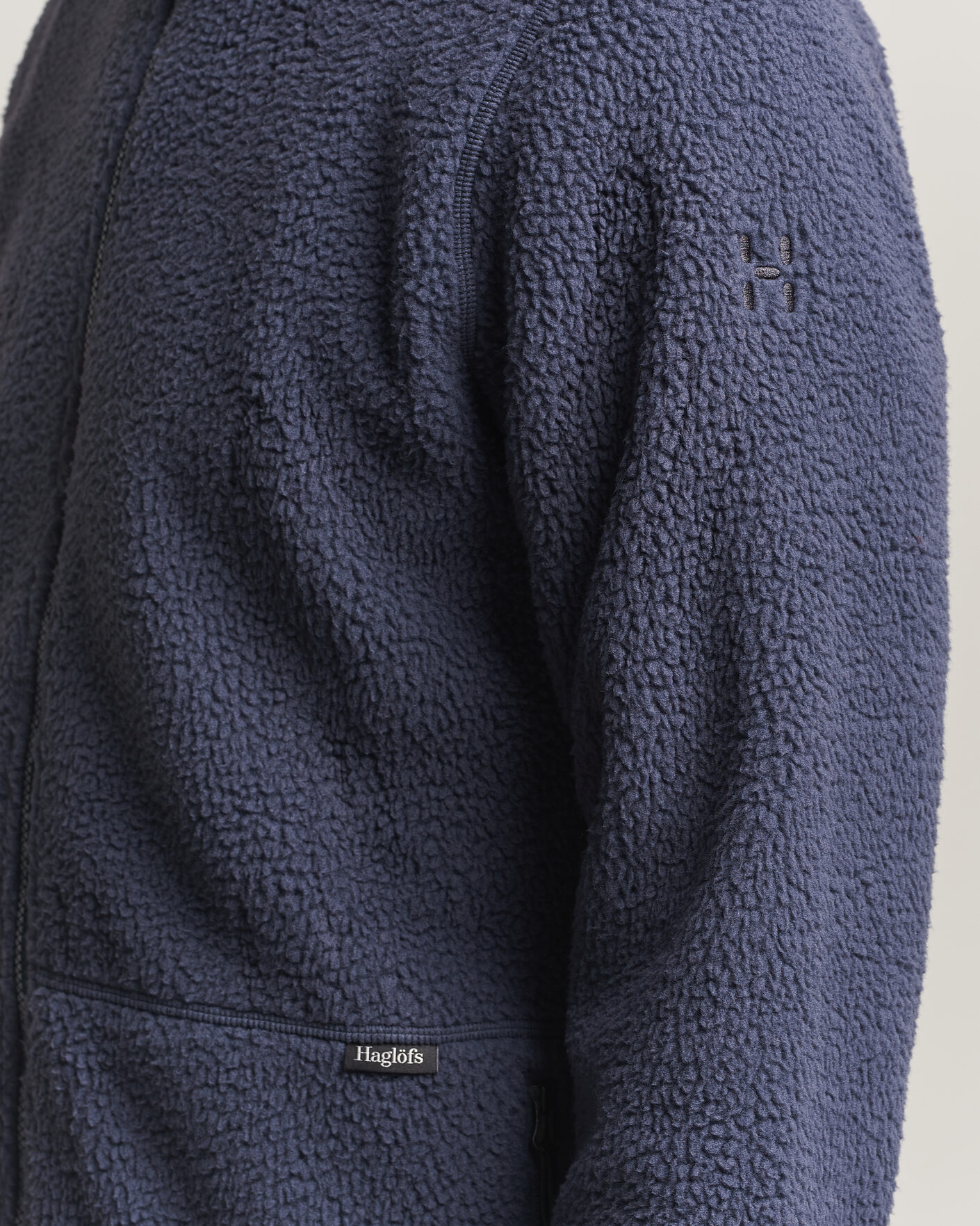 Herre | Gensere | Haglöfs | Funäs Pile Hood Tarn Blue