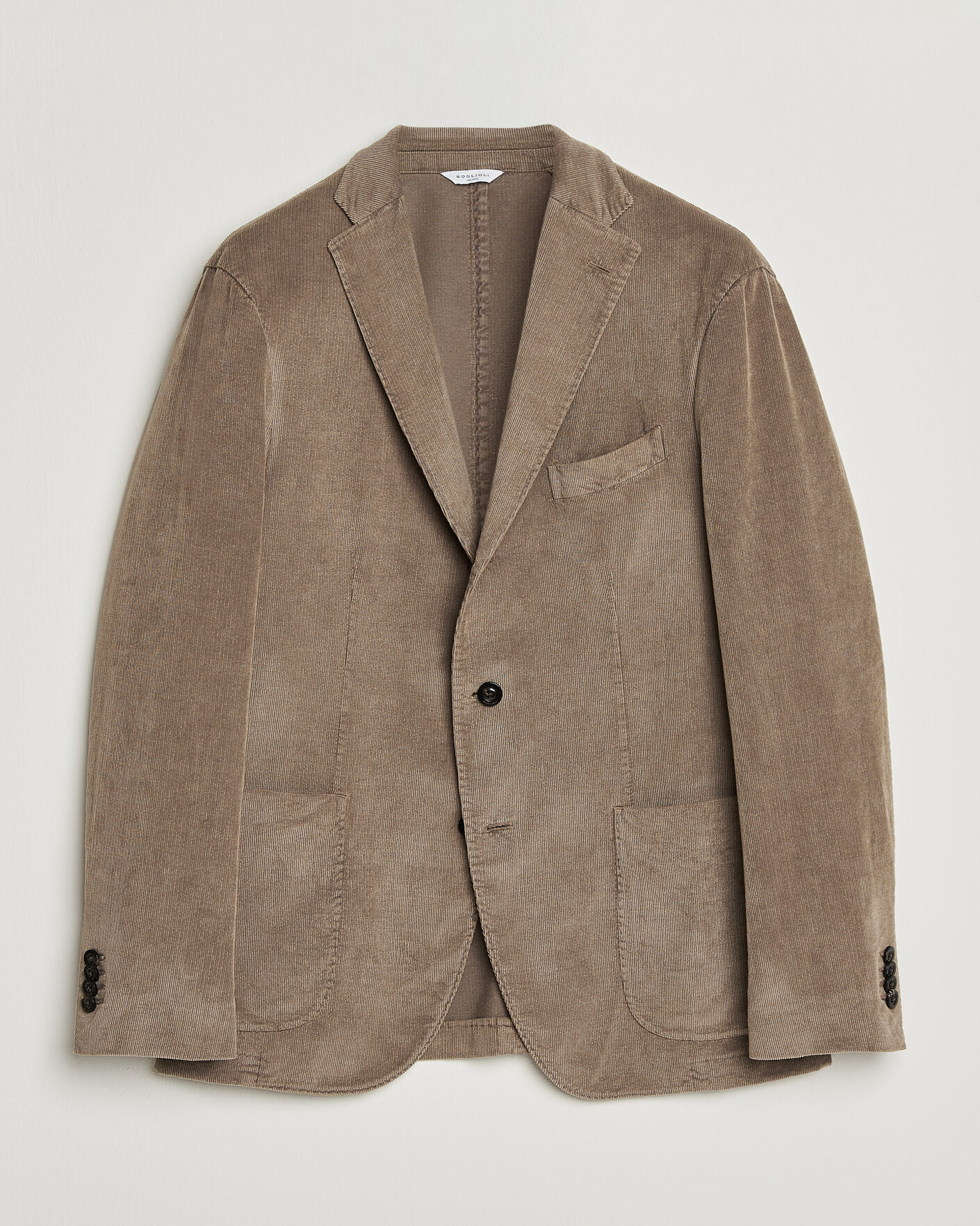 Herre | Dressjakker | Boglioli | K Jacket Corduroy Blazer Taupe