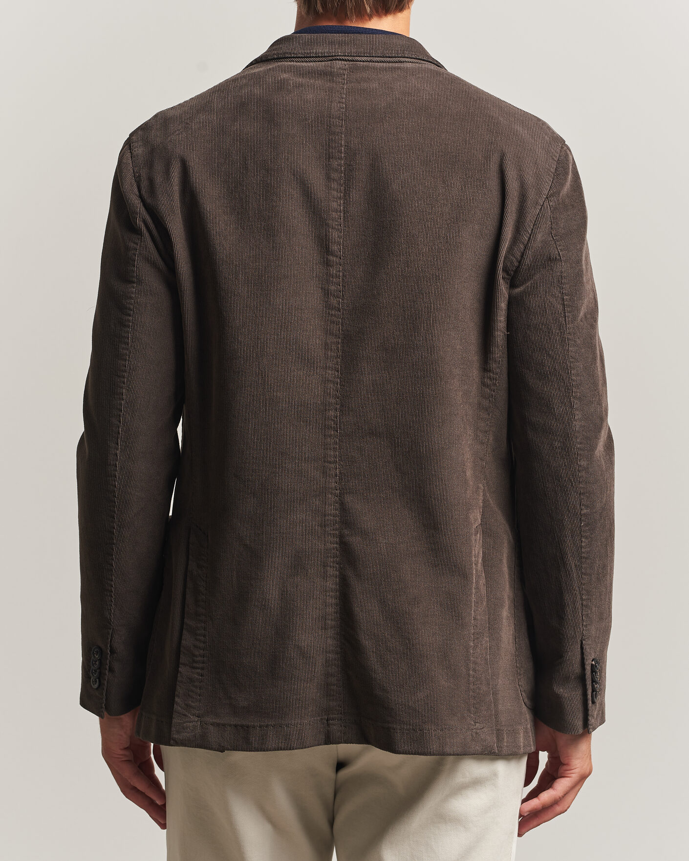 Herre | Dressjakker | Boglioli | K Jacket Corduroy Blazer Dark Brown