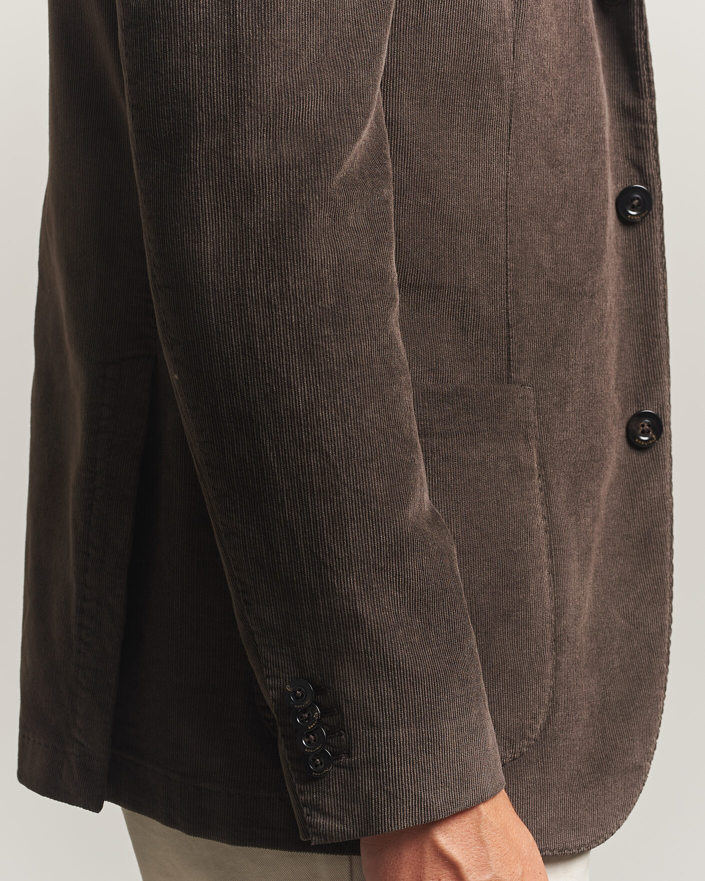 Herre | Dressjakker | Boglioli | K Jacket Corduroy Blazer Dark Brown