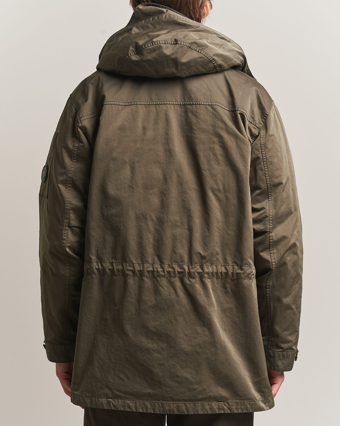 Herre | Jakker | C.P. Company | Micro Kei 2 in 1 Nylon Parka Olive