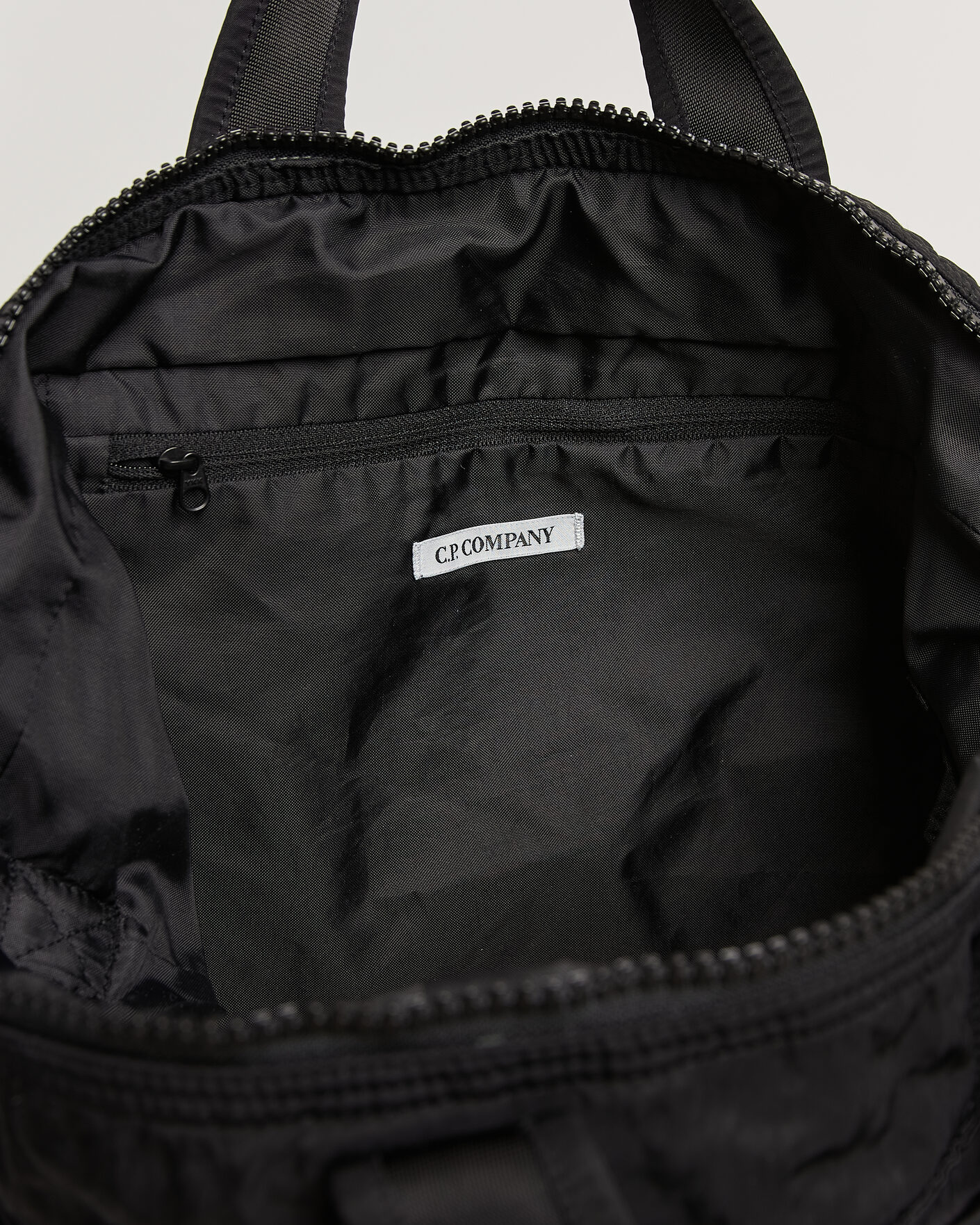 Herre | Vesker | C.P. Company | Nylon B Zip Tote Bag Black