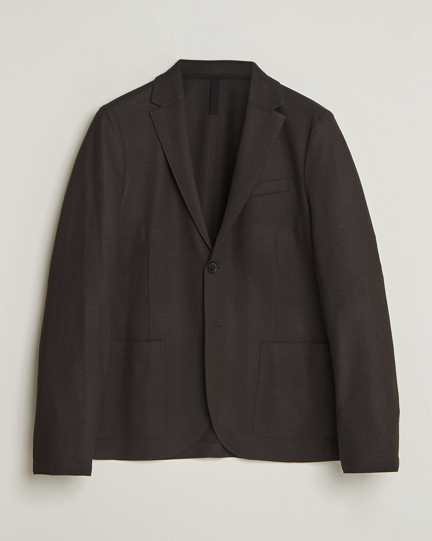 Herre | Dressjakker | Harris Wharf London | Two Button Superfine Merino Blazer Brown
