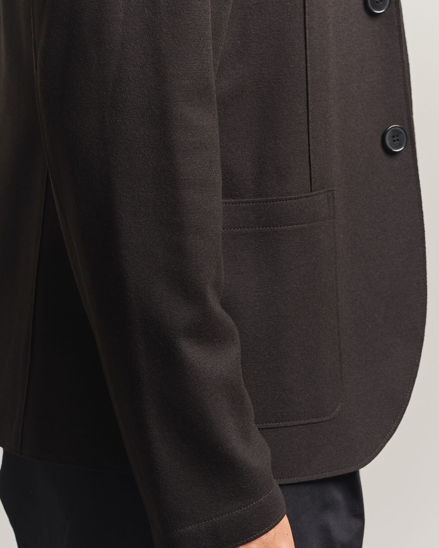 Herre | Dressjakker | Harris Wharf London | Two Button Superfine Merino Blazer Brown