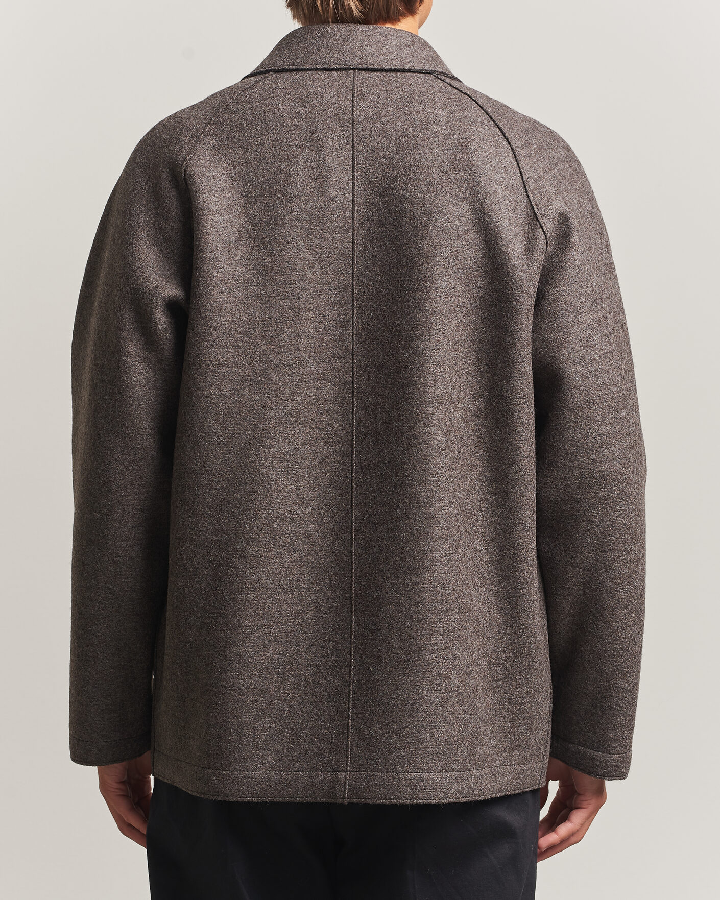 Herre | Jakker | Harris Wharf London | Country Wool Jacket Brown/Grey