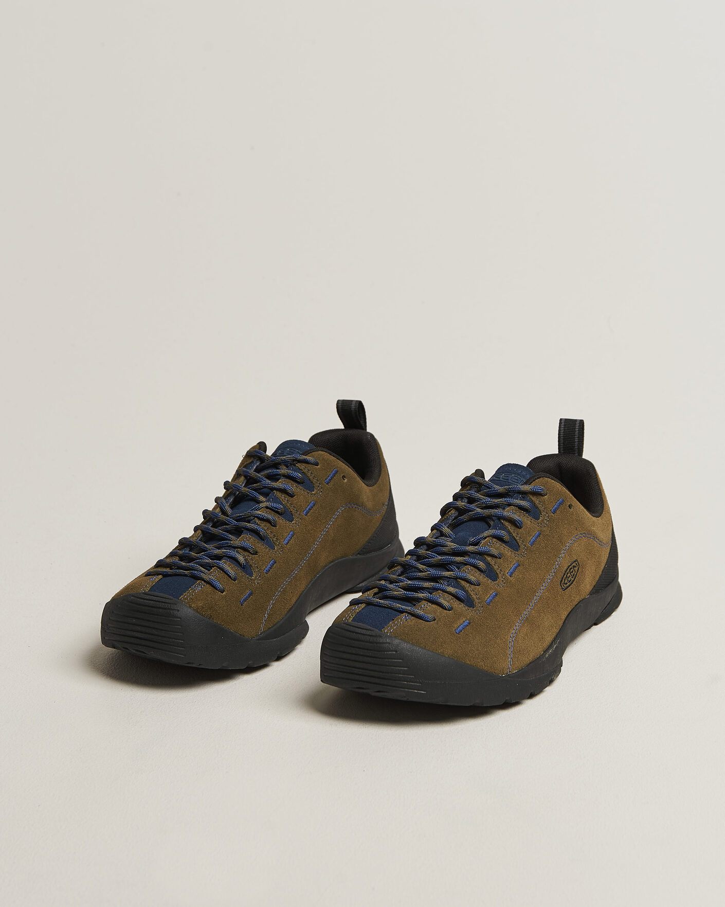 Herre | Trail Sneakers | KEEN | Jasper Suede Sneaker Dark Olive