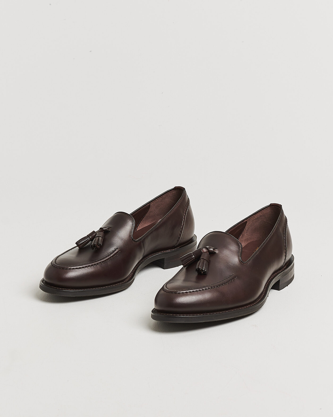 Herre | Loafers | Loake 1880 | Brunel Leather Tassel Loafer Dark Brown