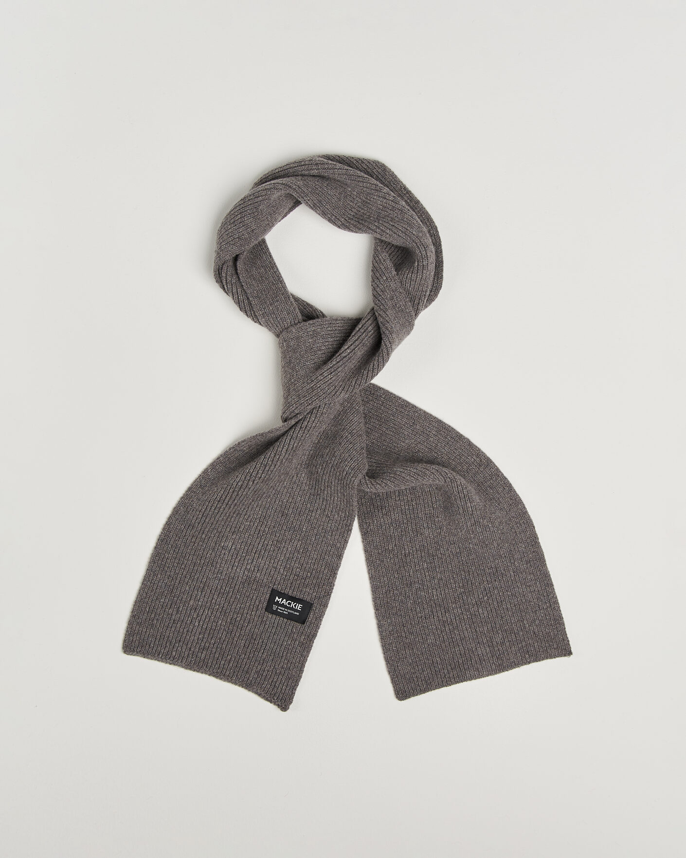 Herre | Skjerf | Robert Mackie | Clyde Lambswool Scarf Light Brown
