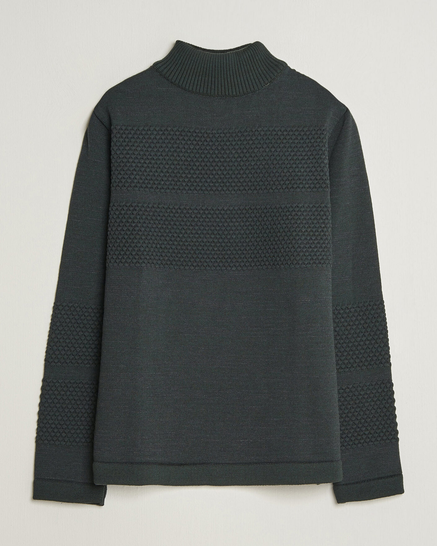 Herre | Gensere | S.N.S. Herning | Fisherman High Neck Terrain Green