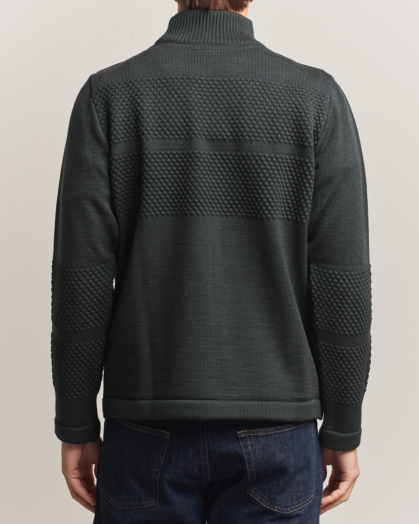 Herre | Gensere | S.N.S. Herning | Fisherman High Neck Terrain Green