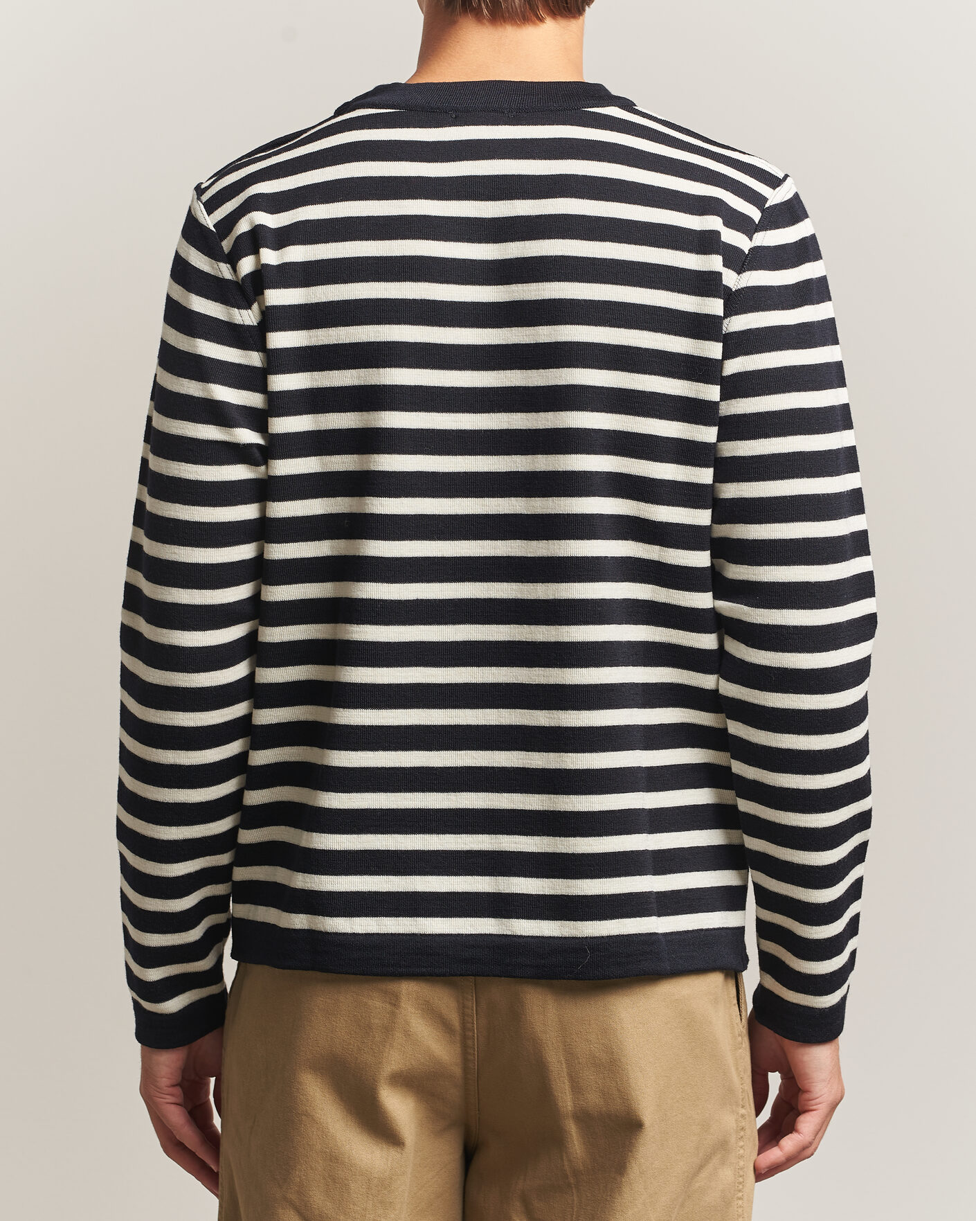 Herre | Gensere | S.N.S. Herning | Naval Crew Neck Navy/White