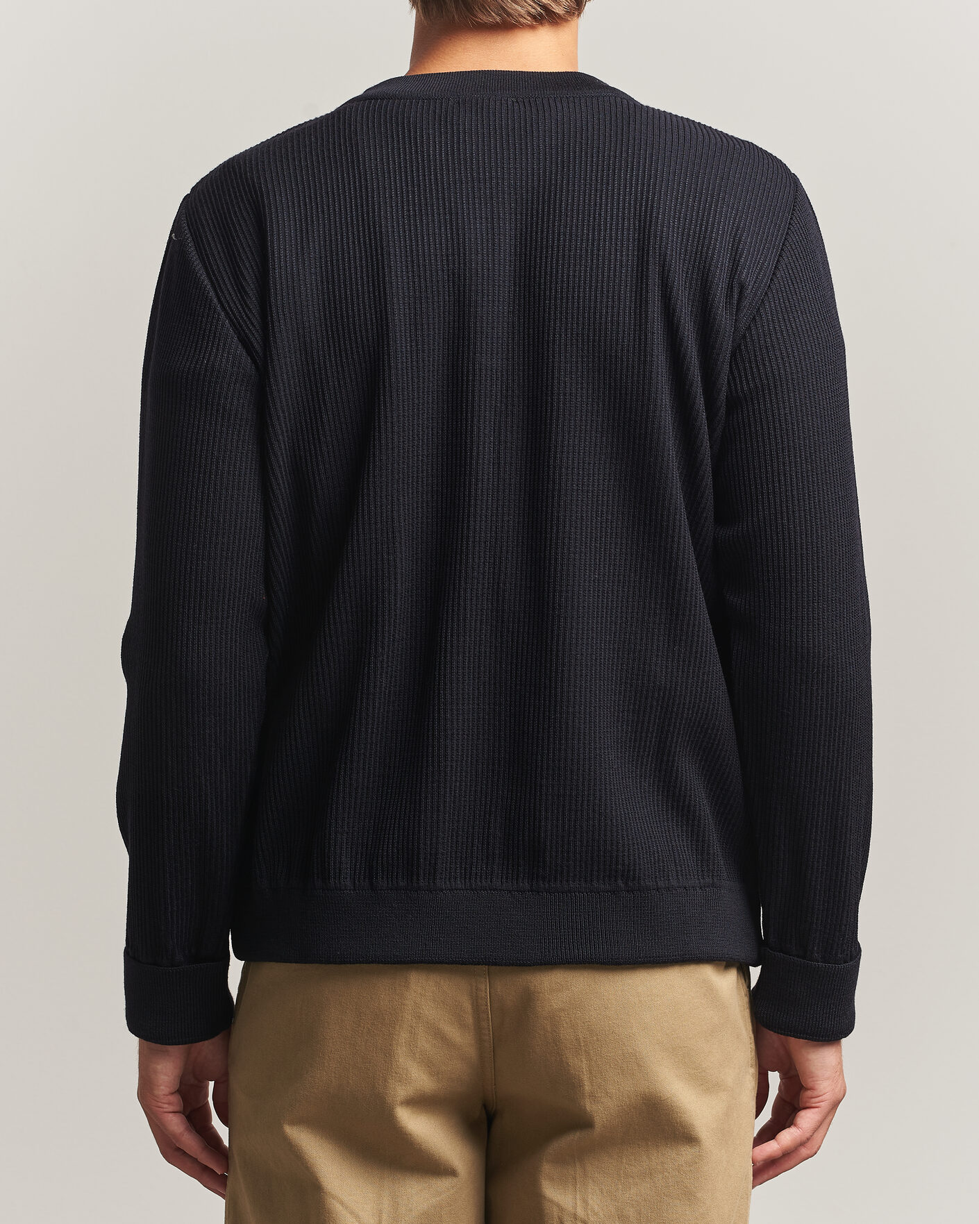 Herre | Gensere | S.N.S. Herning | Stamina Rib Henley Navy Blue