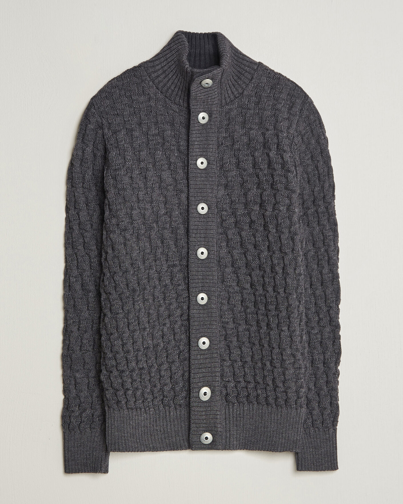 Herre | Gensere | S.N.S. Herning | Stark Cardigan Gneiss Grey