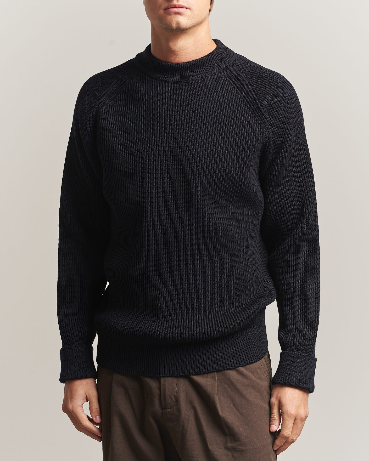 Herre | Gensere | S.N.S. Herning | Render Mock Neck Navy Blue