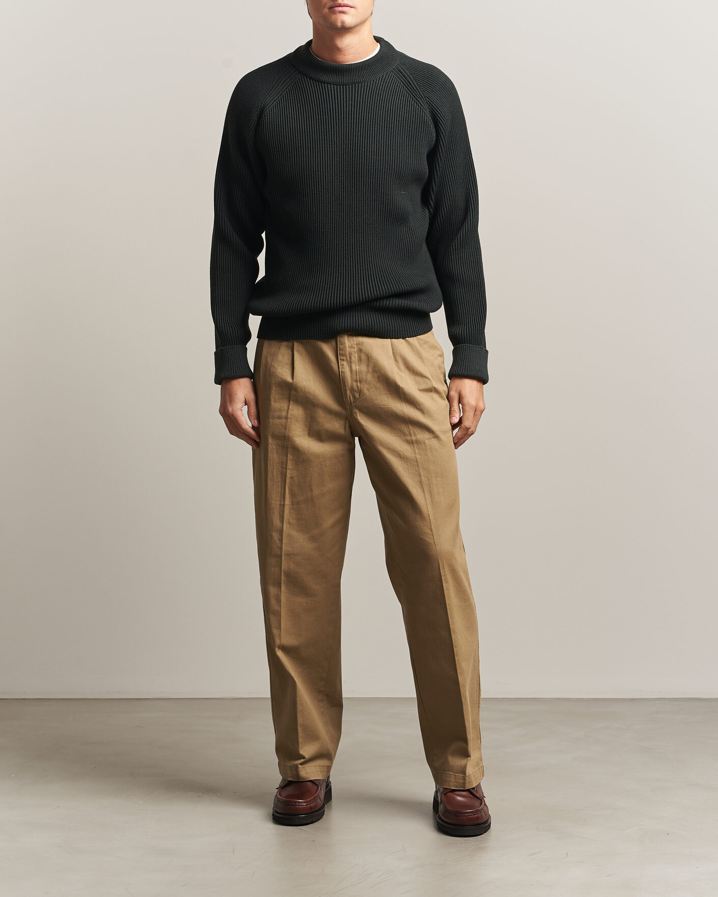 Herre | Gensere | S.N.S. Herning | Render Mock Neck Terrain Green