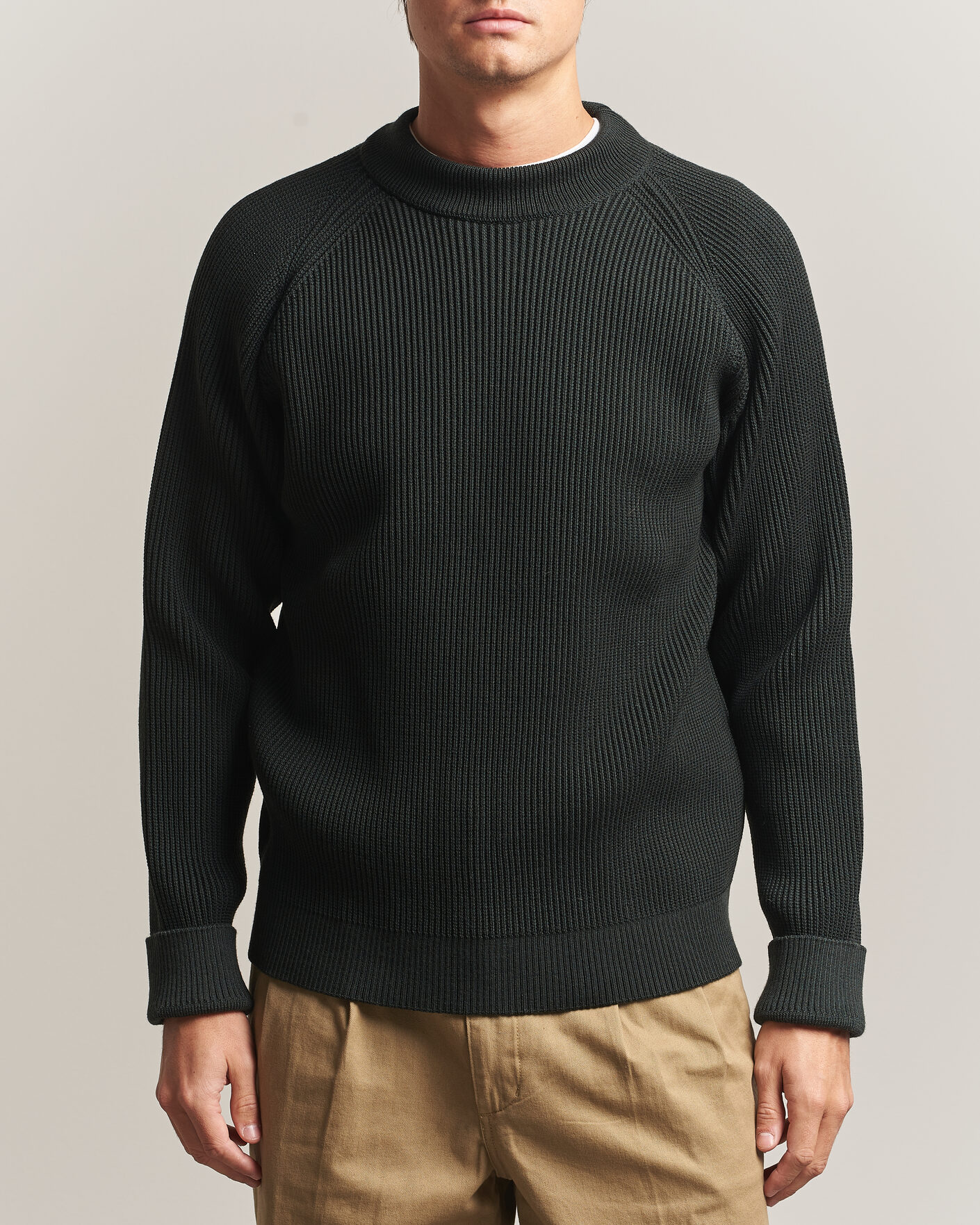 Herre | Gensere | S.N.S. Herning | Render Mock Neck Terrain Green