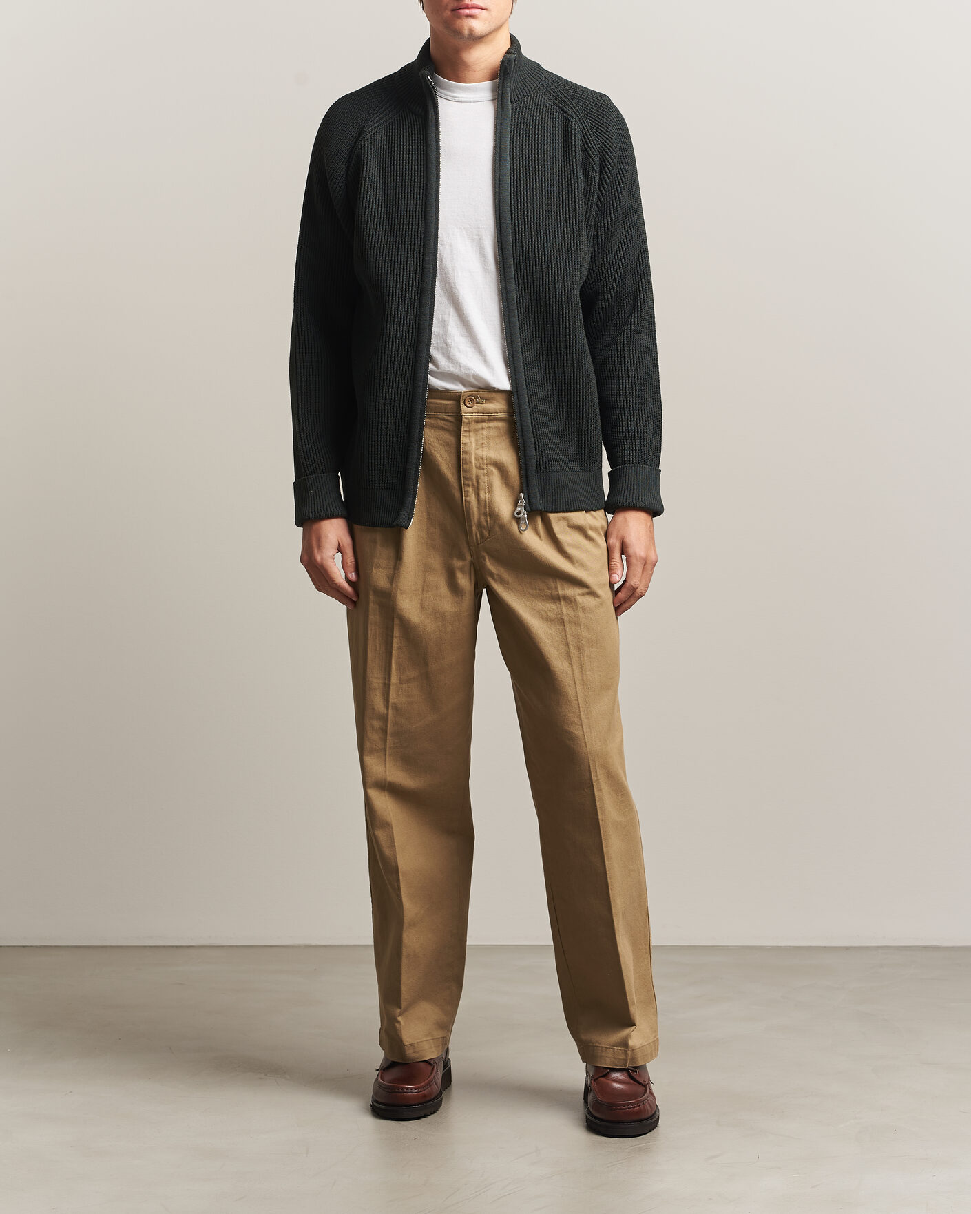 Herre | Gensere | S.N.S. Herning | Render Full Zip Terrain Green