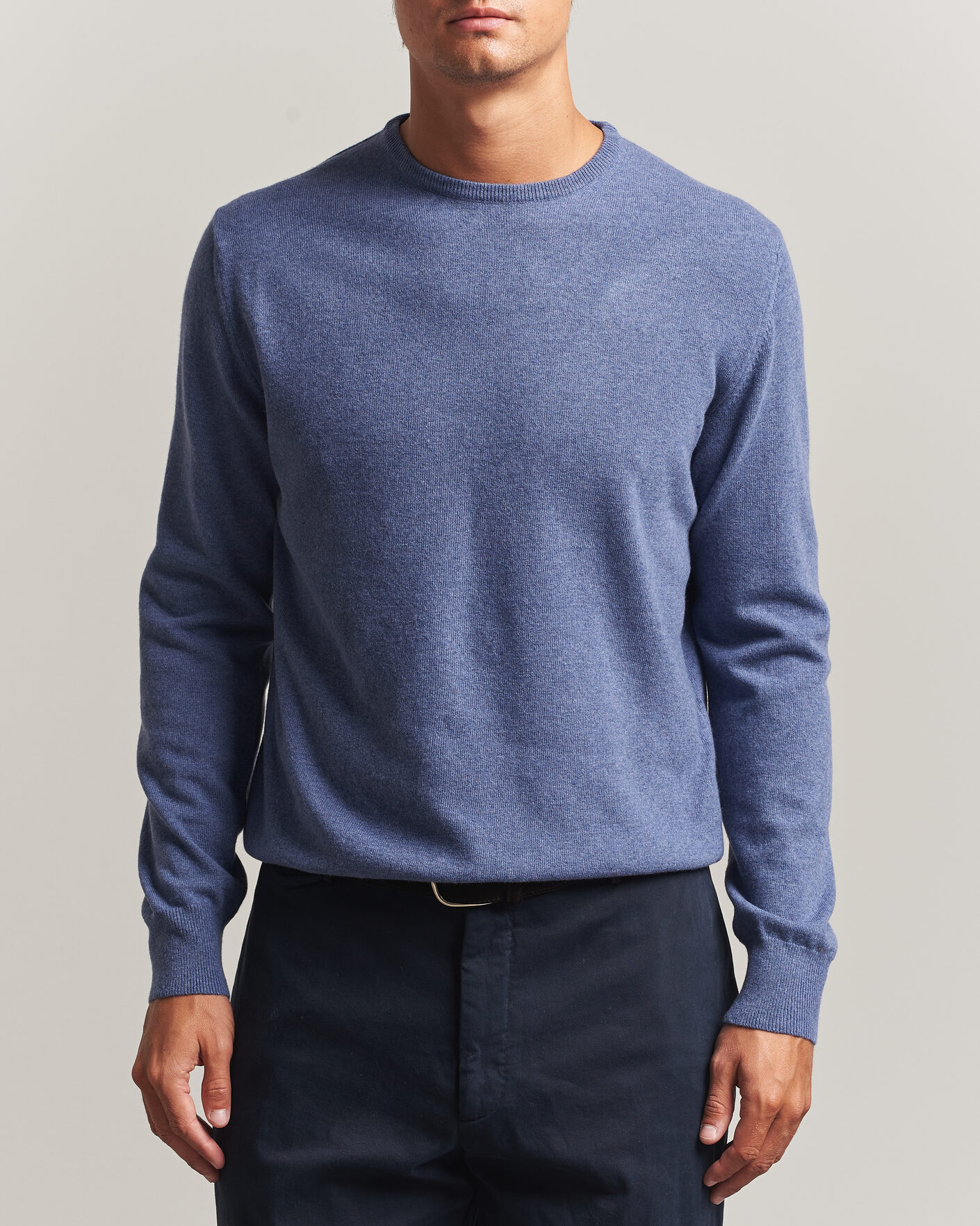 Herre | Gensere | Morgano | Wool/Cashmere Crewneck Jeans