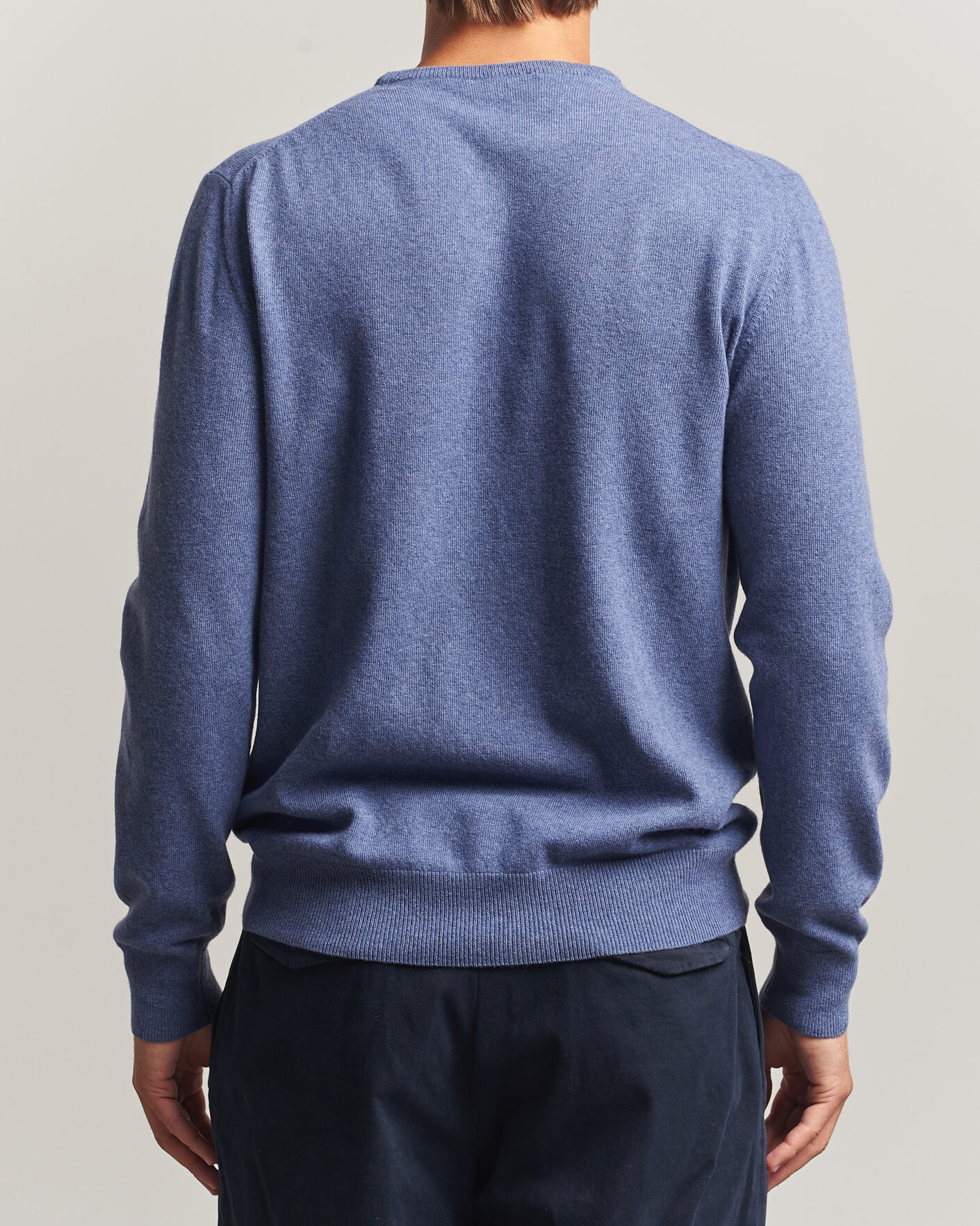 Herre | Gensere | Morgano | Wool/Cashmere Crewneck Jeans