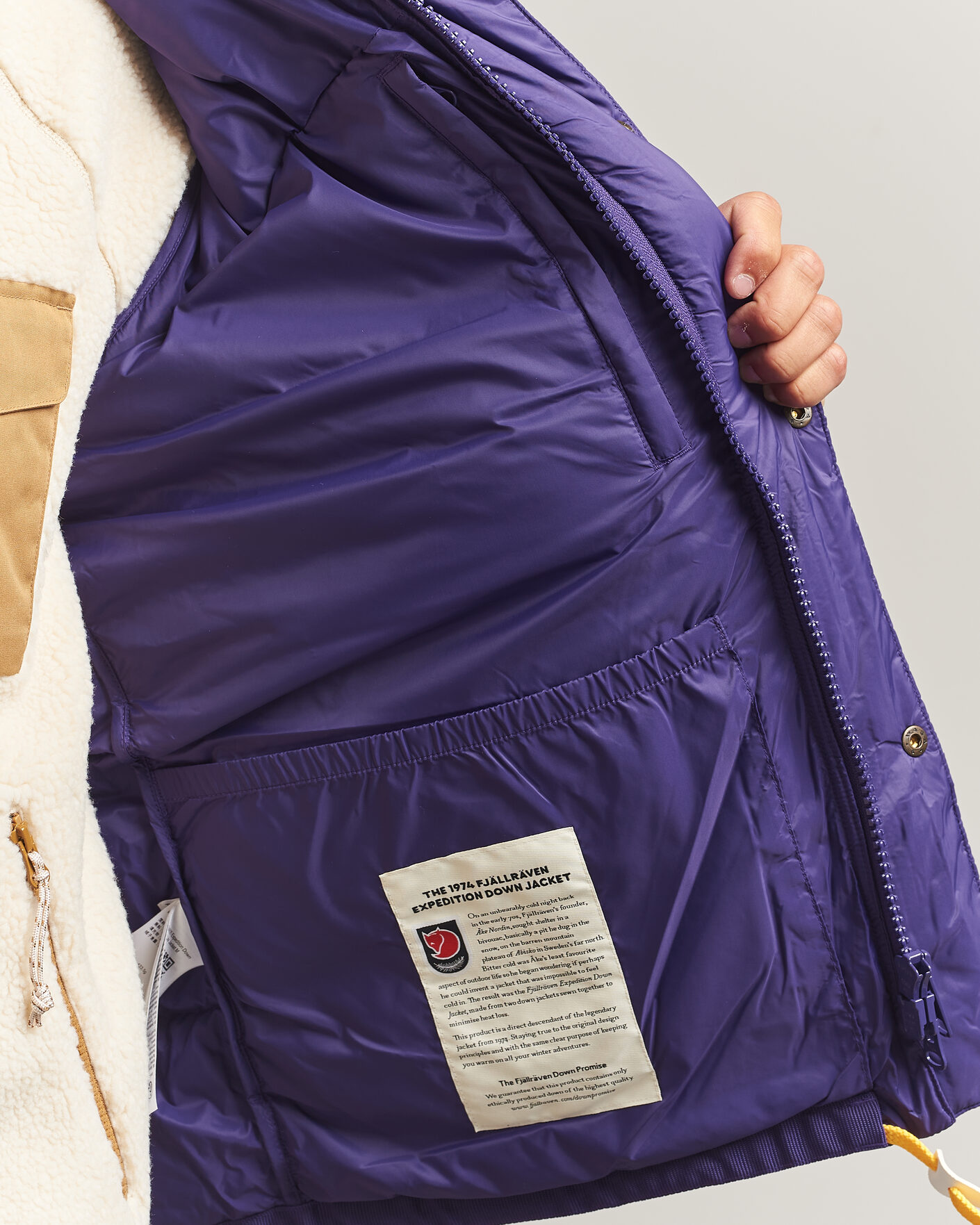 Herre | Jakker | Fjällräven | Expedition Down Lite Jacket Dark Violet
