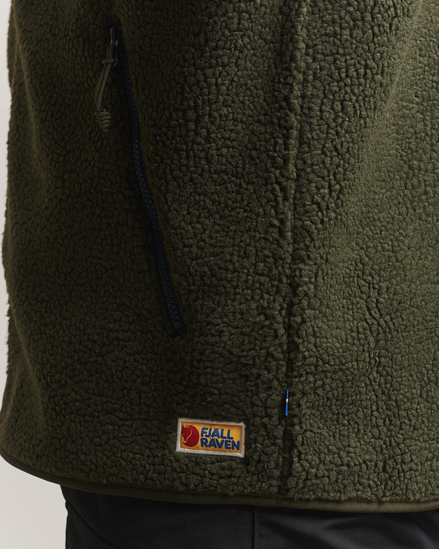 Herre | Gensere | Fjällräven | Vardag Pile Fleece Zip Jacket Deep Forest