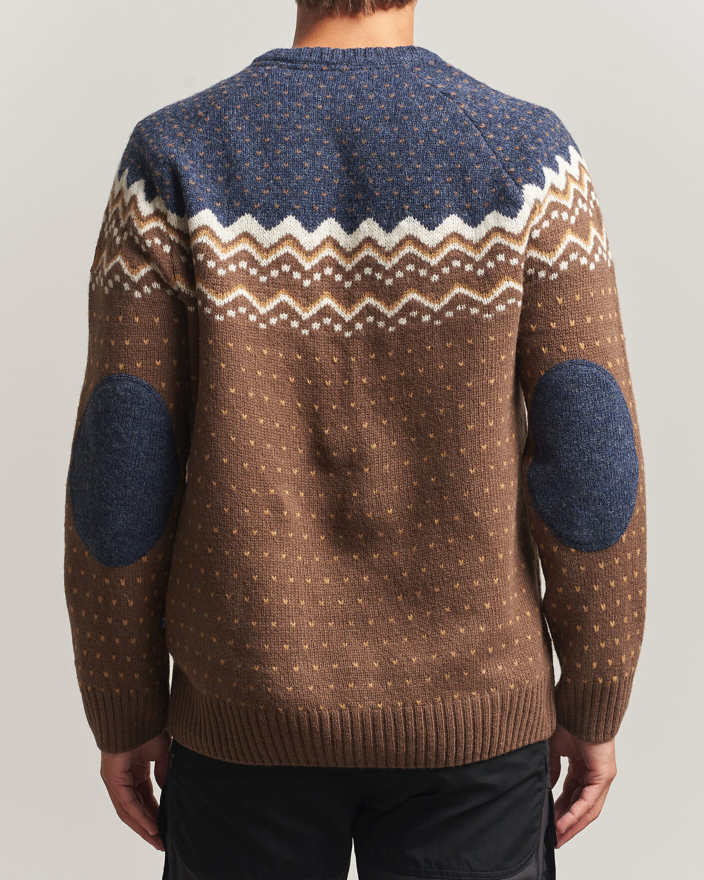Herre | Gensere | Fjällräven | Övik Knit Wool Sweater Dark Oak