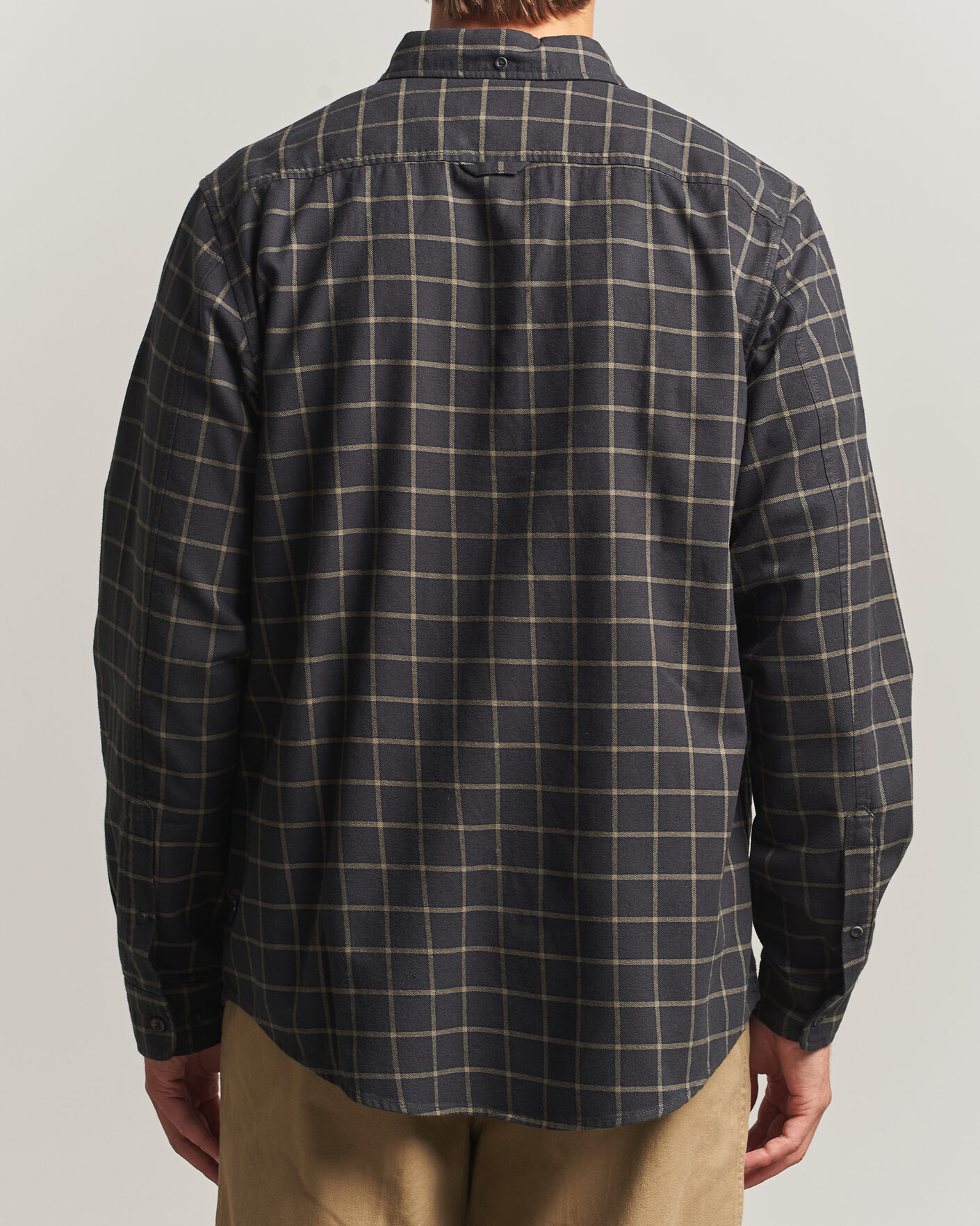 Herre | Skjorter | Fjällräven | Övik Flannel Shirt Dark Grey