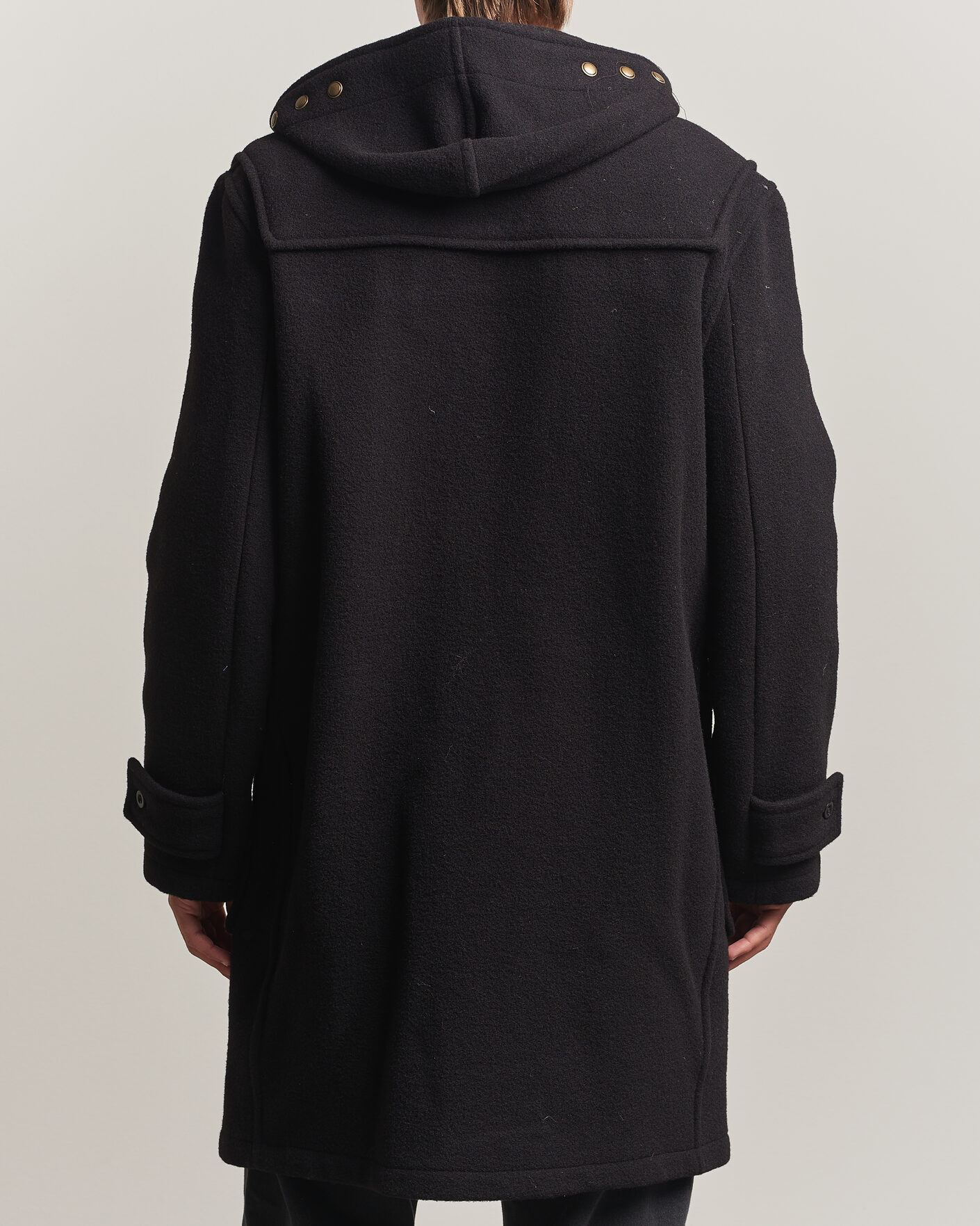 Herre | Jakker | Gloverall | 575 Monty Original Duffle Coat Black