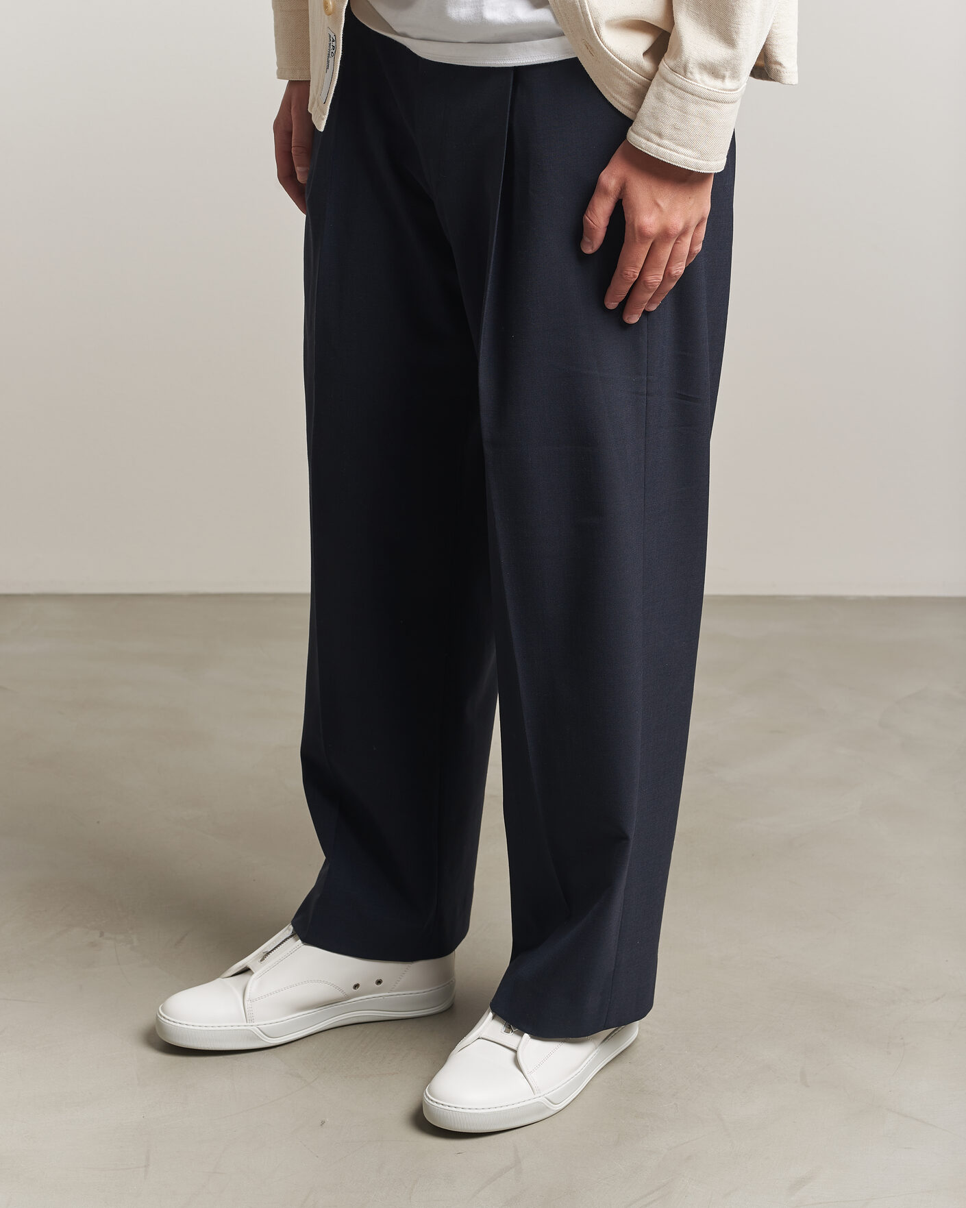 Herre | Sneakers | Lanvin | DBB1 Zip Sneakers White