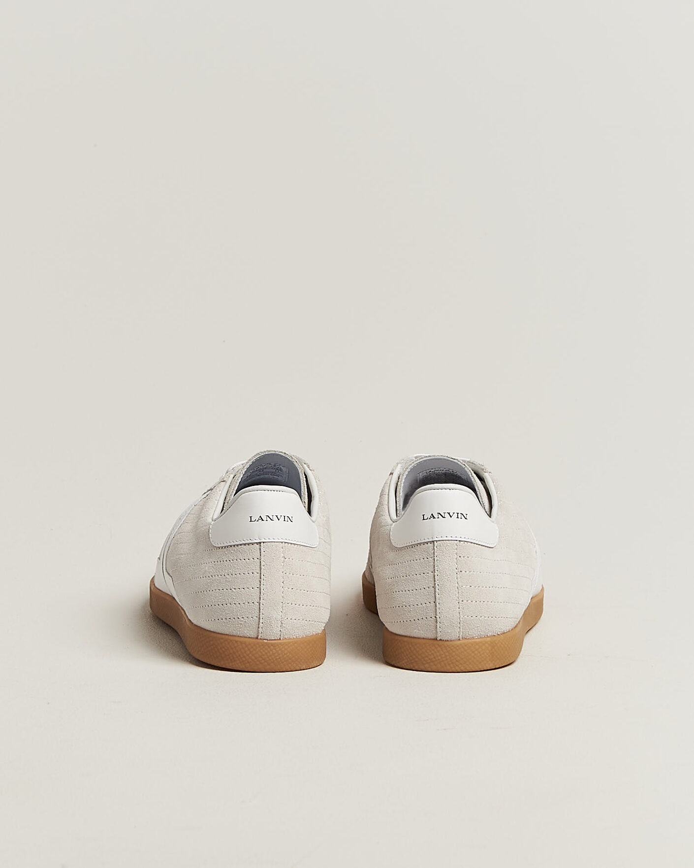 Herre | Sneakers | Lanvin | Glen Leather Sneakers White