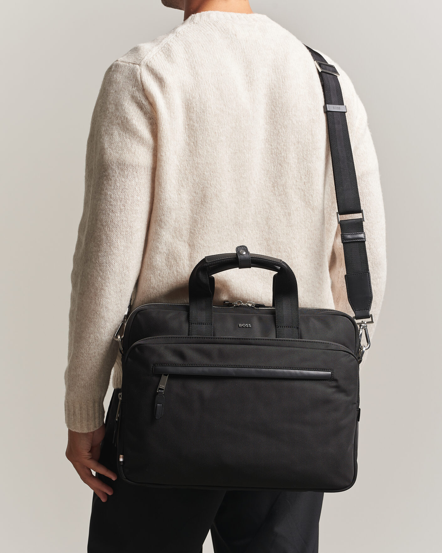 Herre | Vesker | BOSS BLACK | Highway Document Case Black